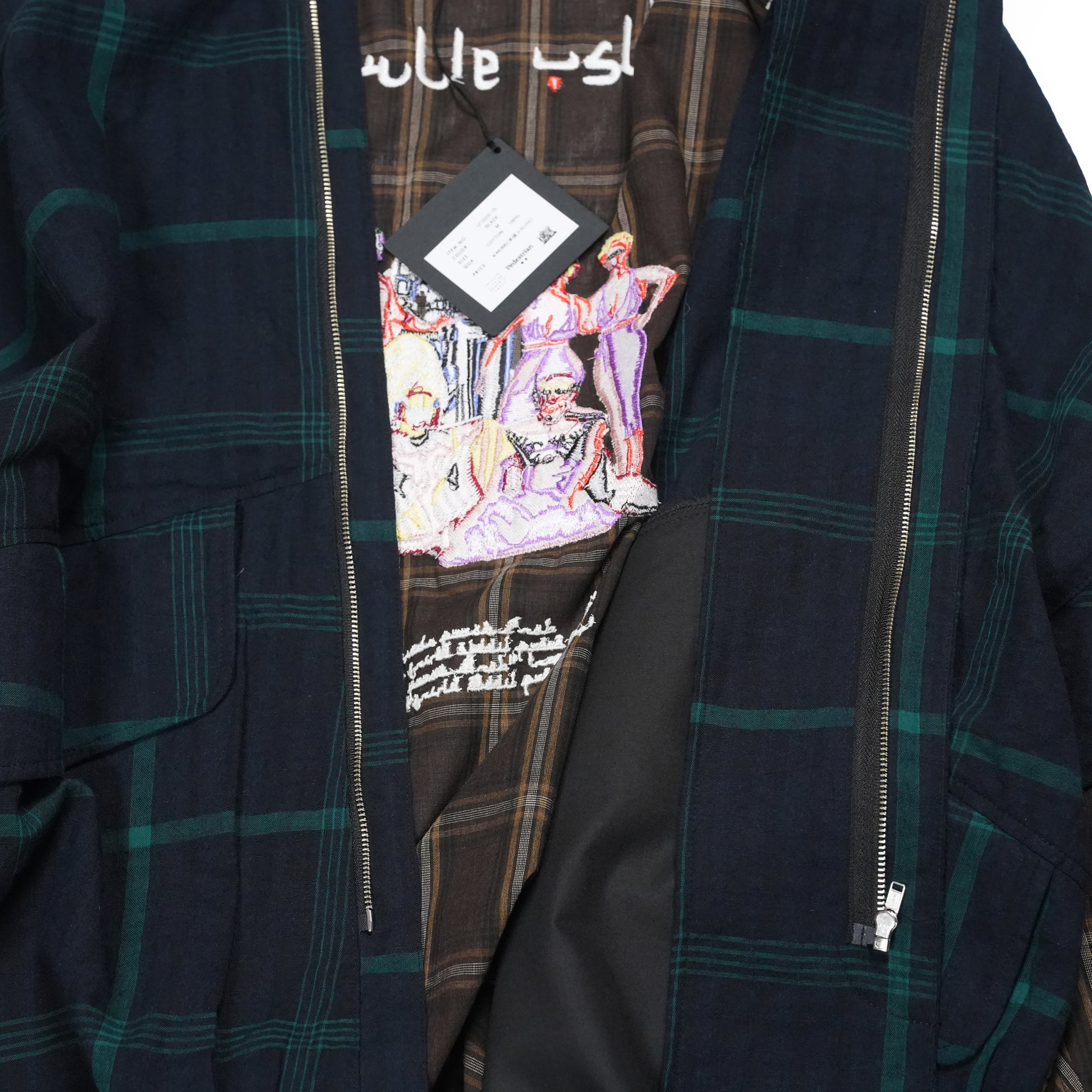 TRIBE EMBROI CHANGE JACKET– Black | STOF