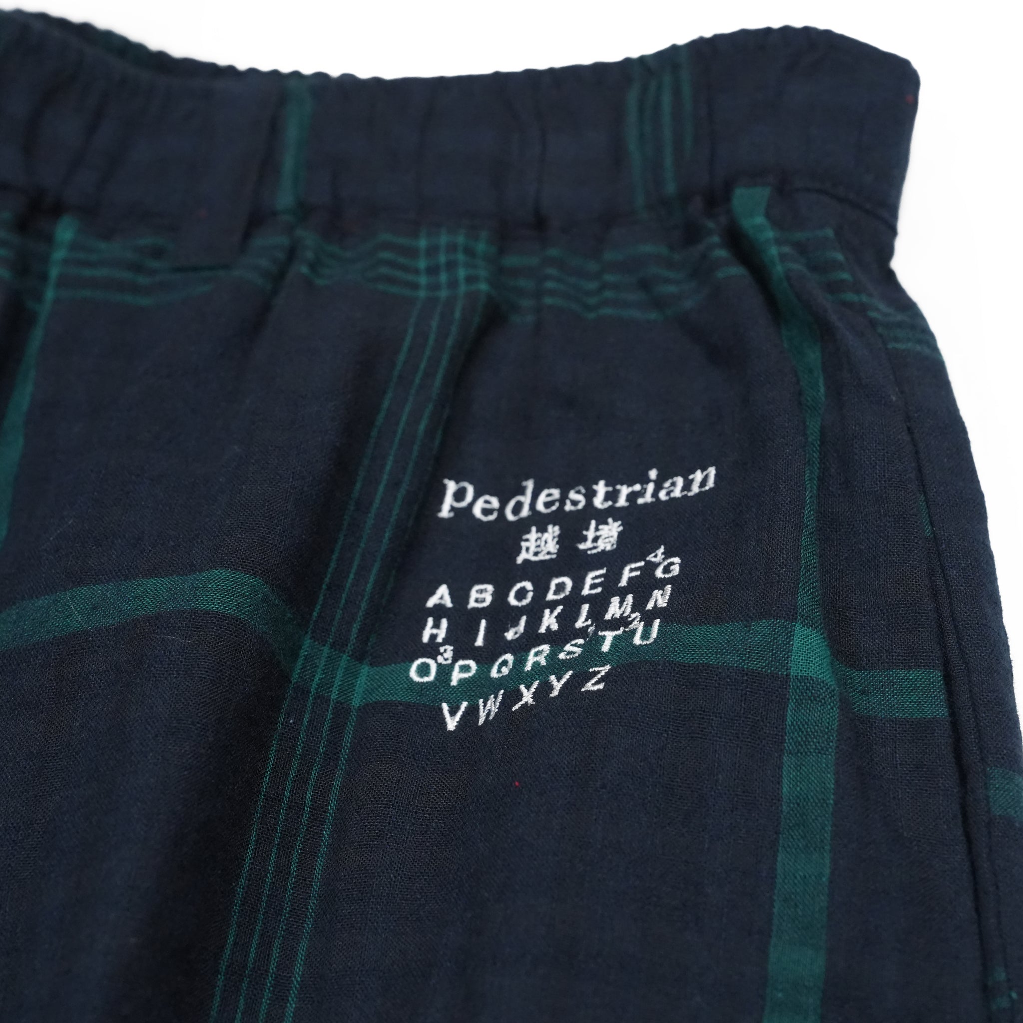 MIX CHECK BONTAGE PANTS– Black | STOF