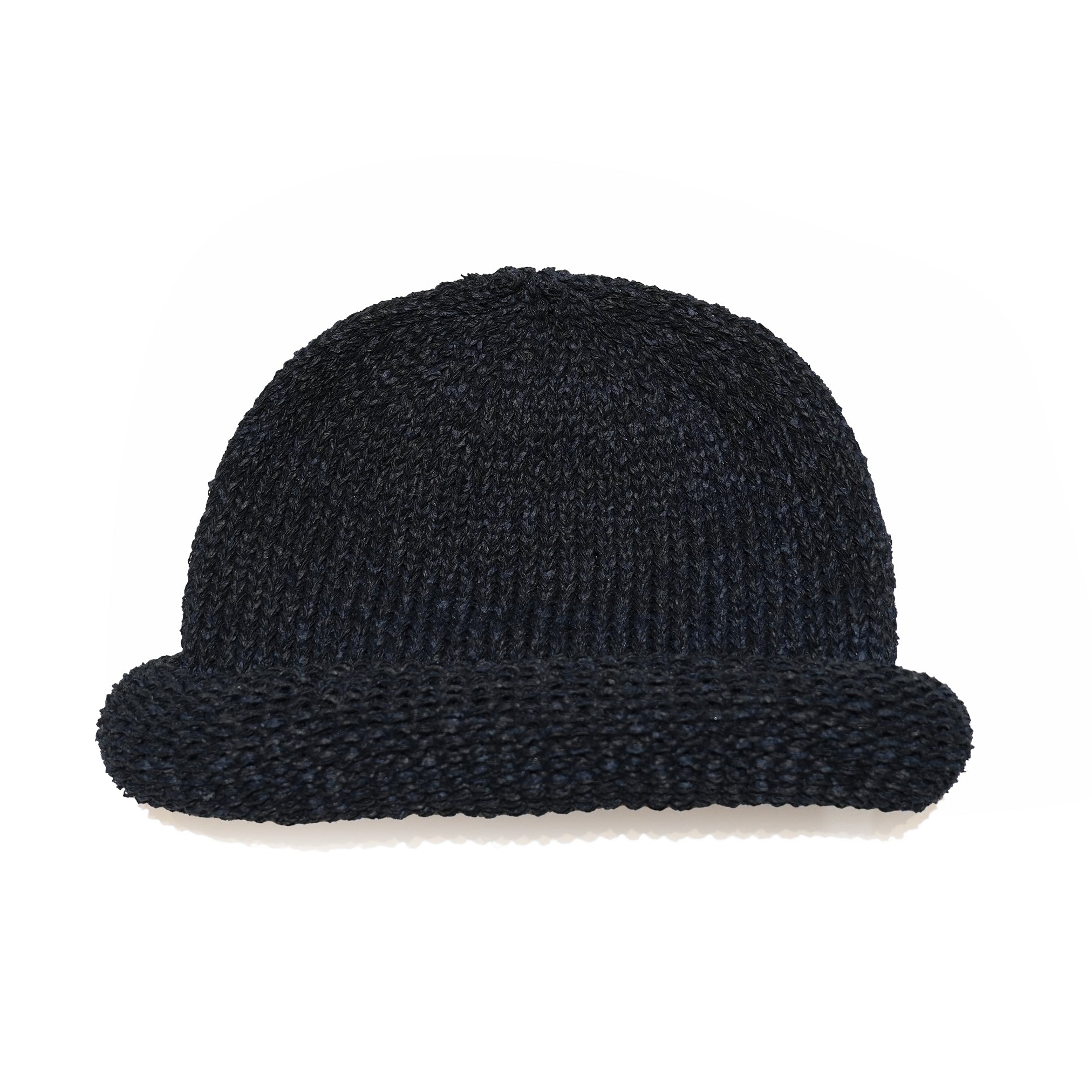 No:IA-24-097 | Name:Roll Knit Cap | Color:Black/Beige【INDIETRO ASSOCIATION】