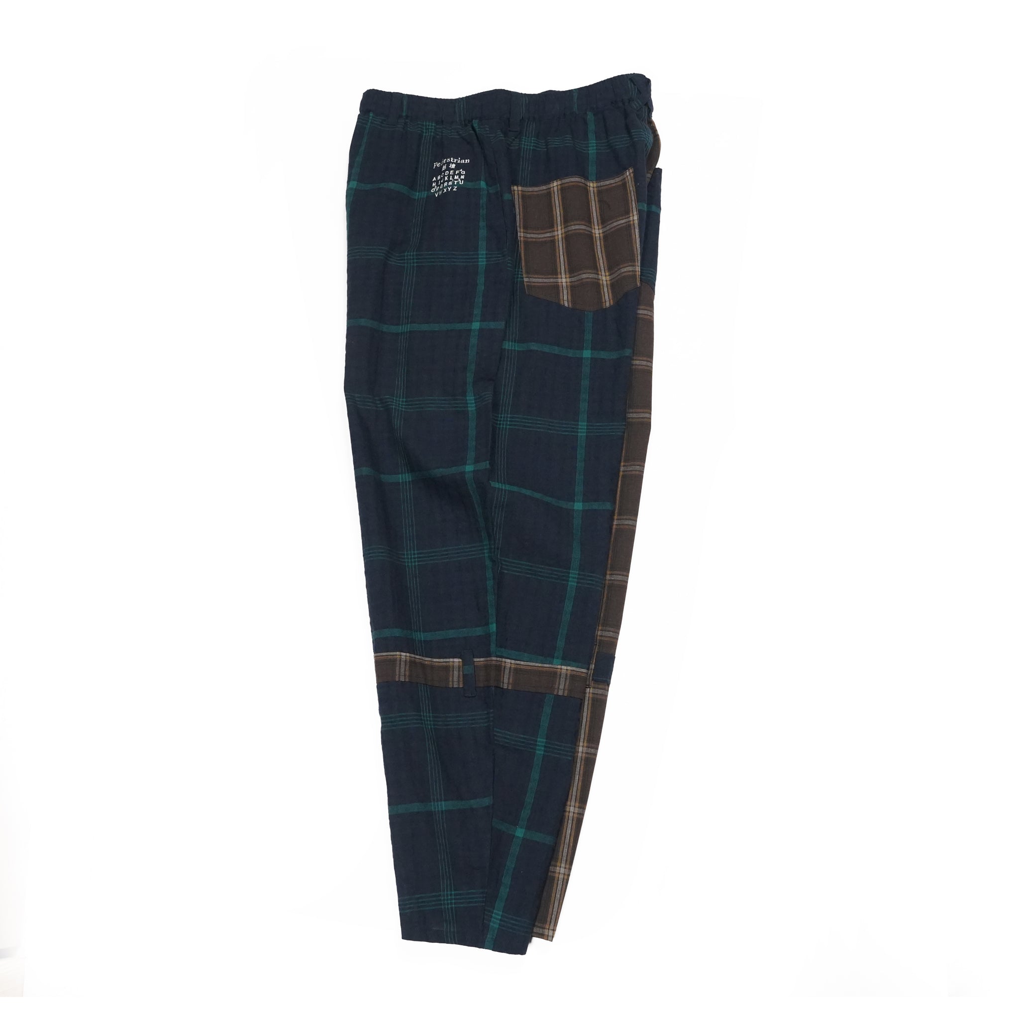 MIX CHECK BONTAGE PANTS– Black | STOF