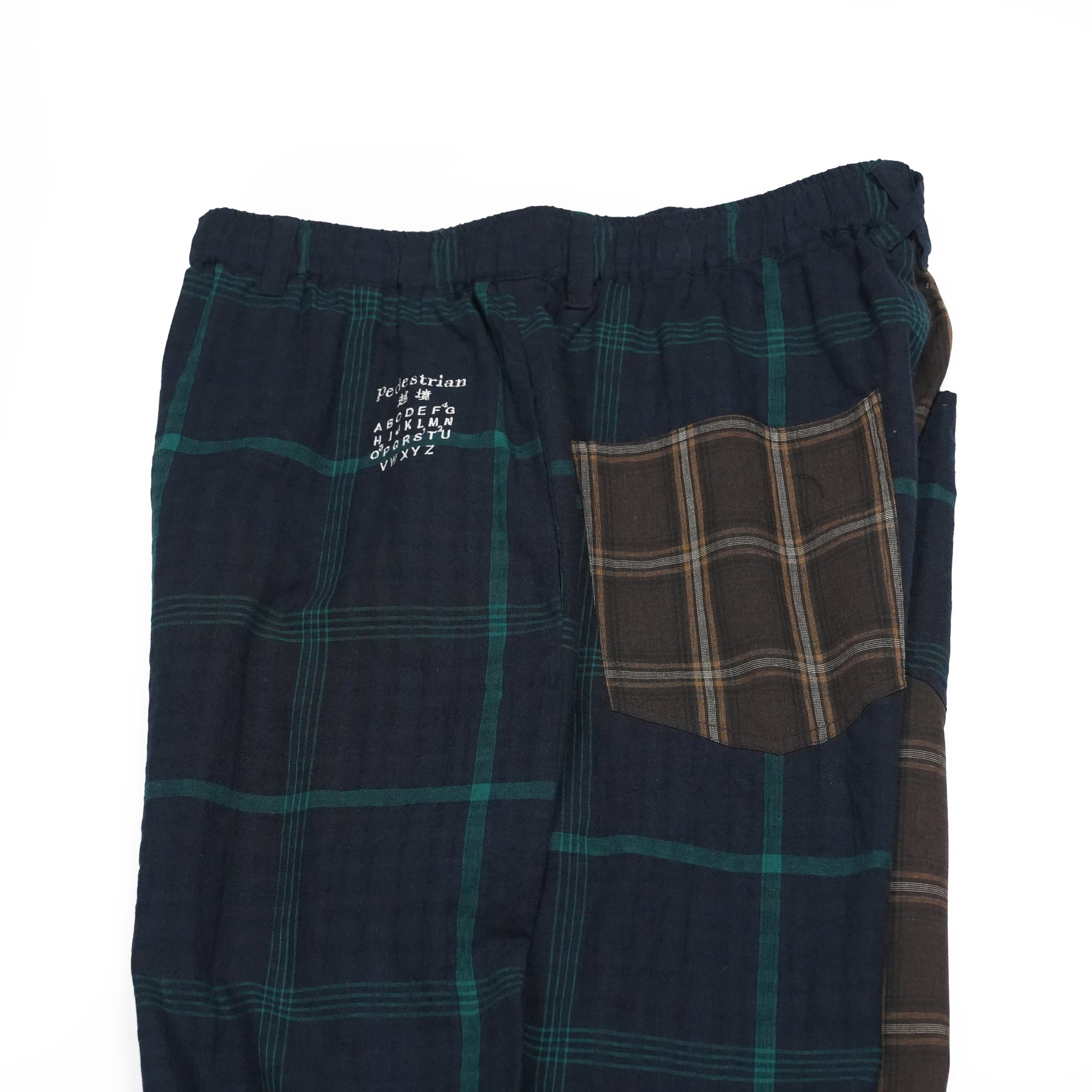 MIX CHECK BONTAGE PANTS– Black | STOF