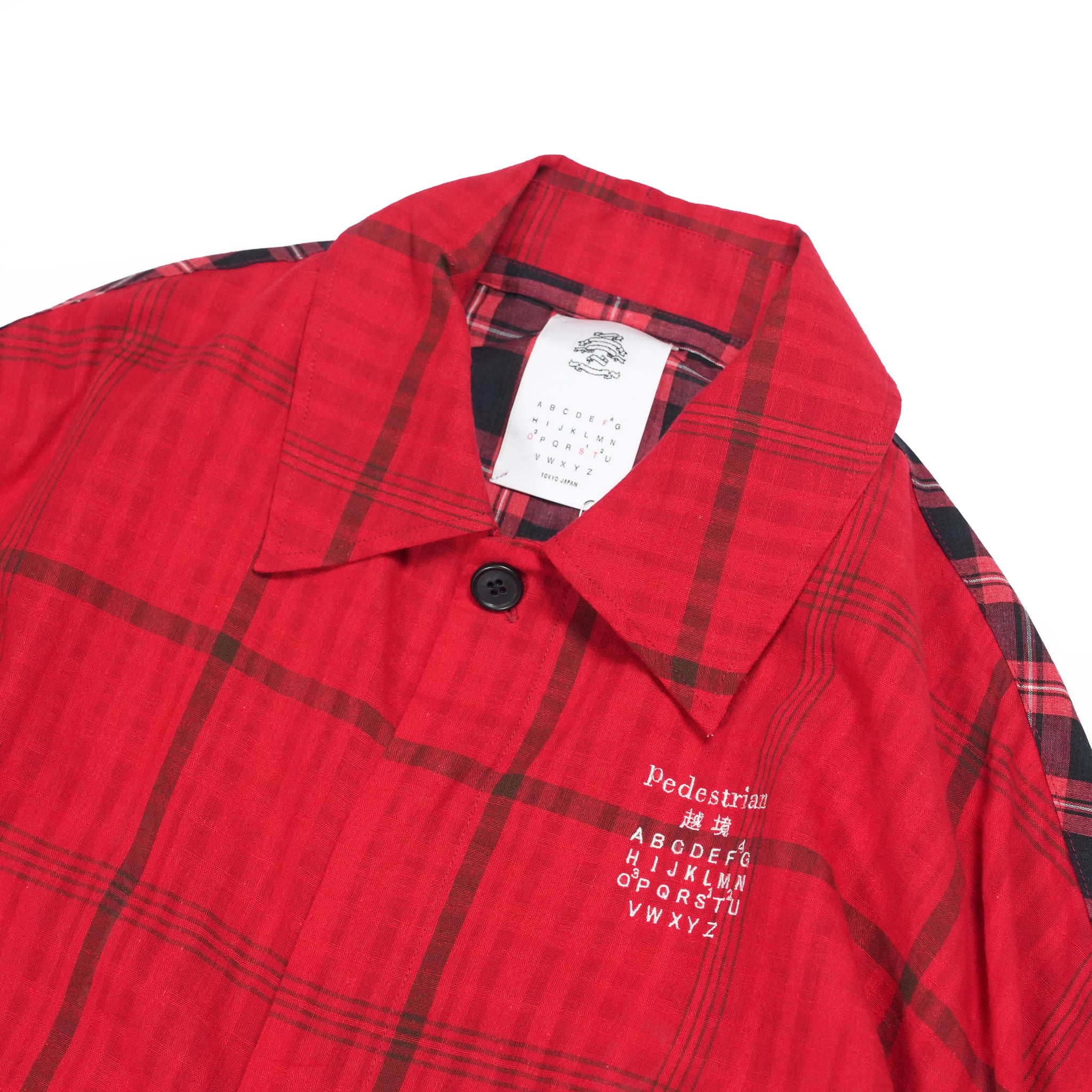 TRIBE EMBROI CHANGE JACKET– Red | STOF