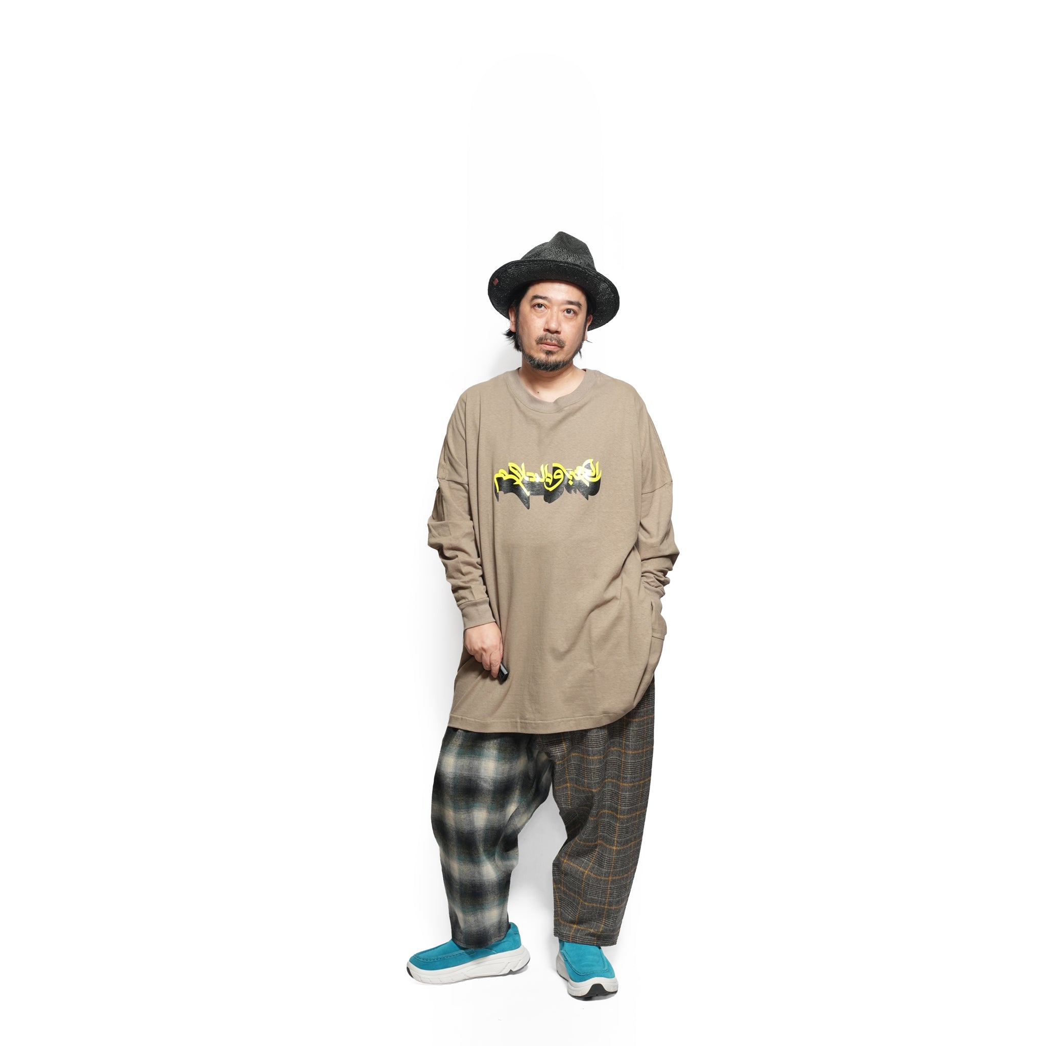 ARABIC L&P L/S Tee – Khaki | STOF