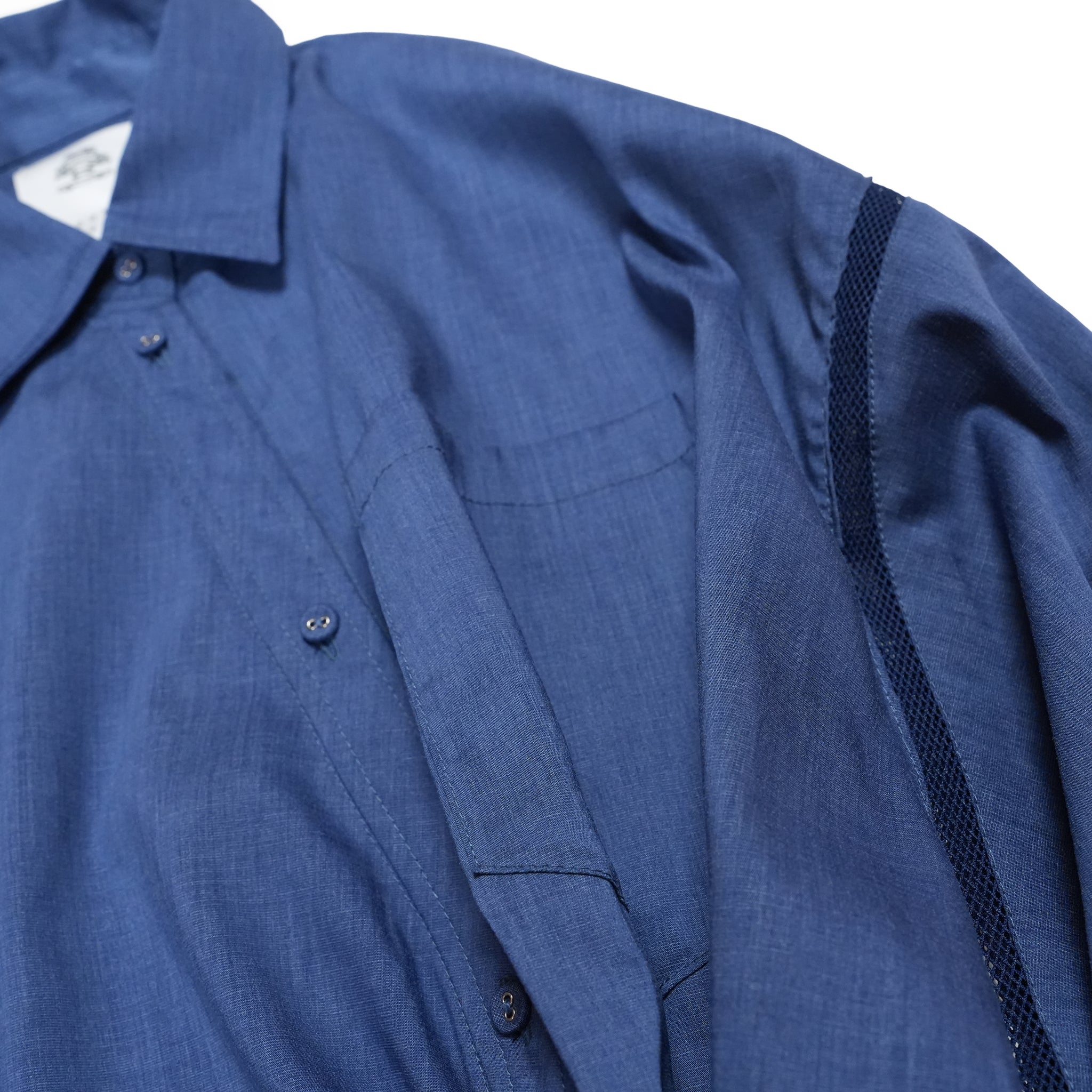 SAMUE SHIRT 改– Blue | STOF
