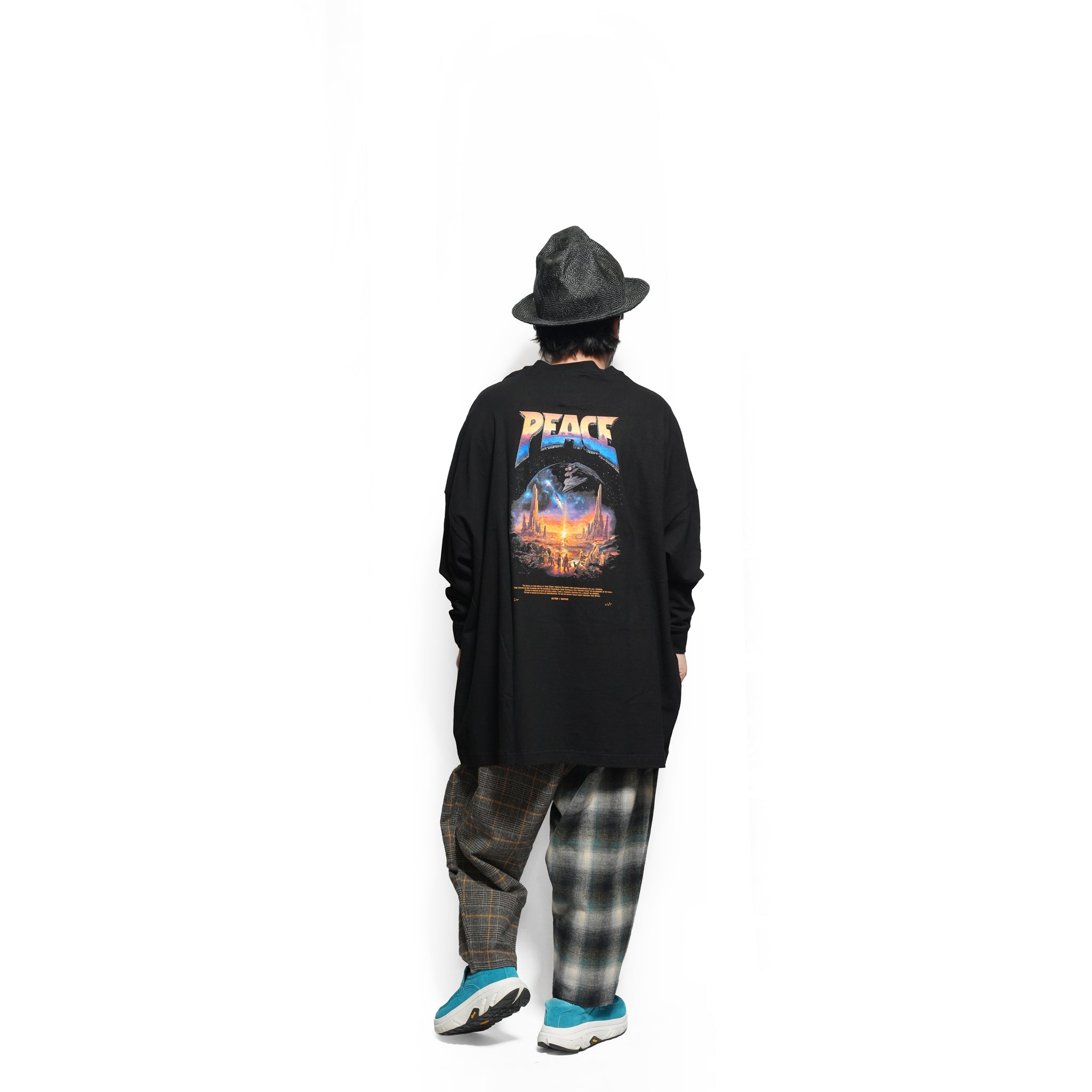 PEACE MAKER L/S Tee – Black | STOF