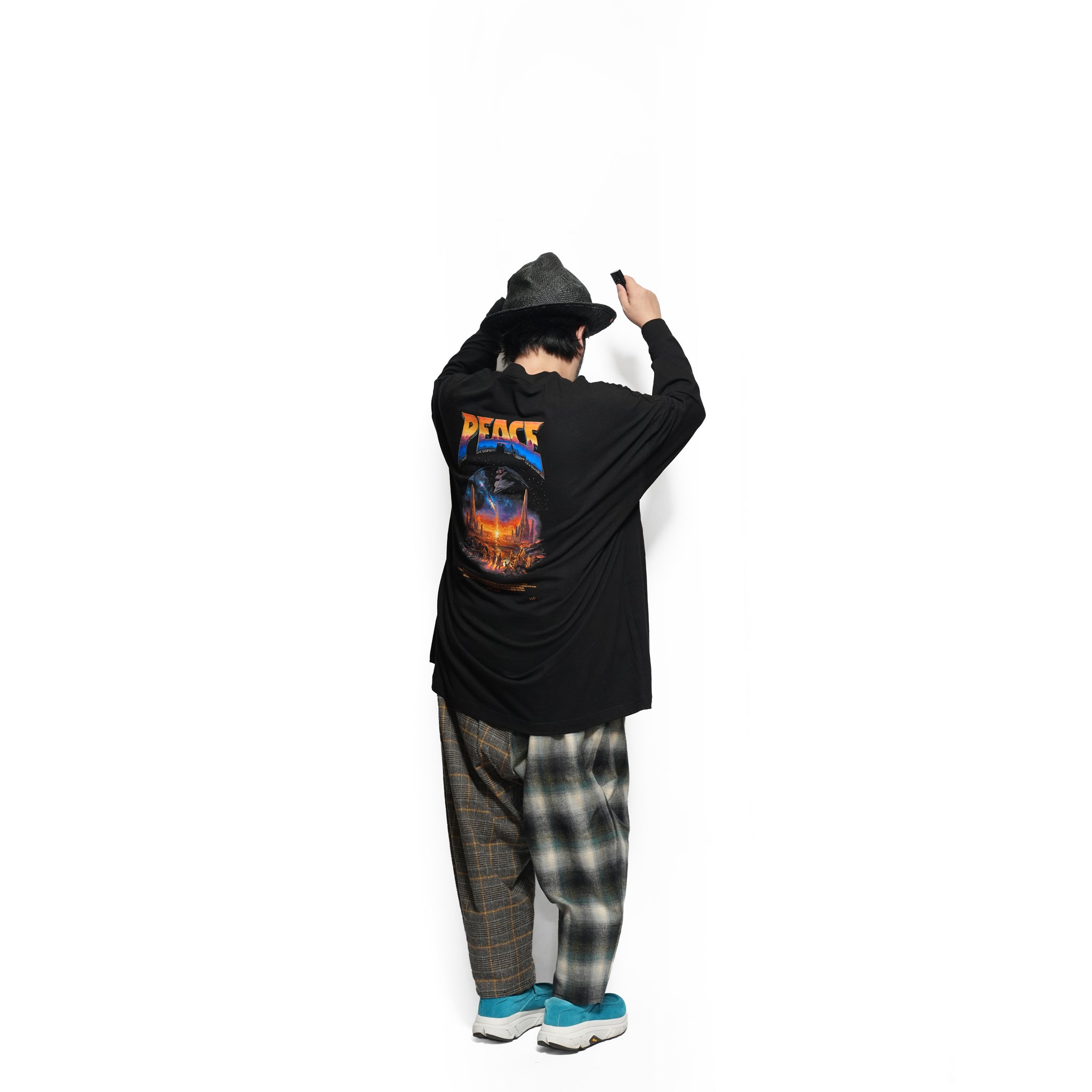 PEACE MAKER L/S Tee – Black | STOF