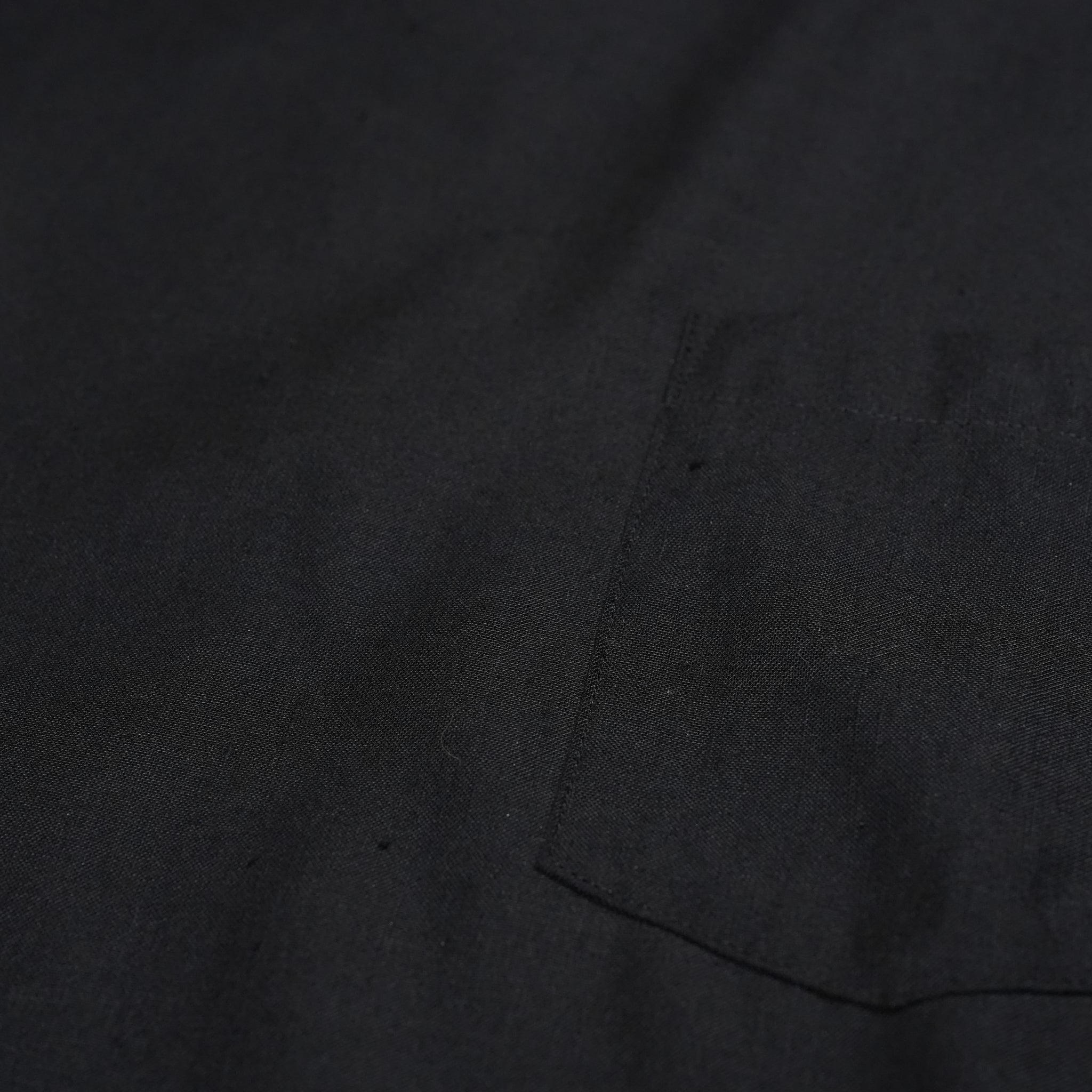 PEDESTRIAN STAND COLLAR SHIRT– Black | STOF