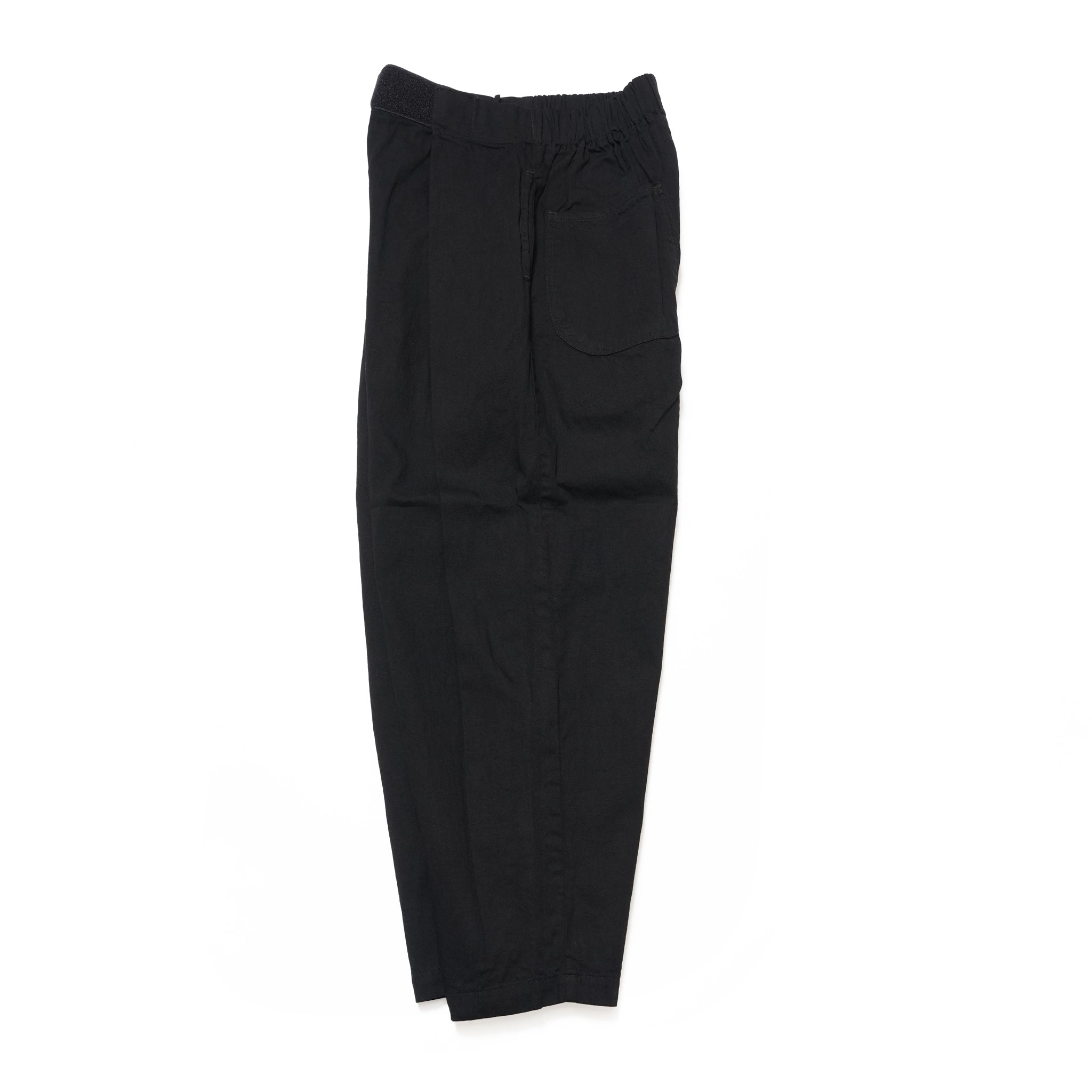 №11　NPID denim Beachslacks – One wash Black  | RELAX FIT