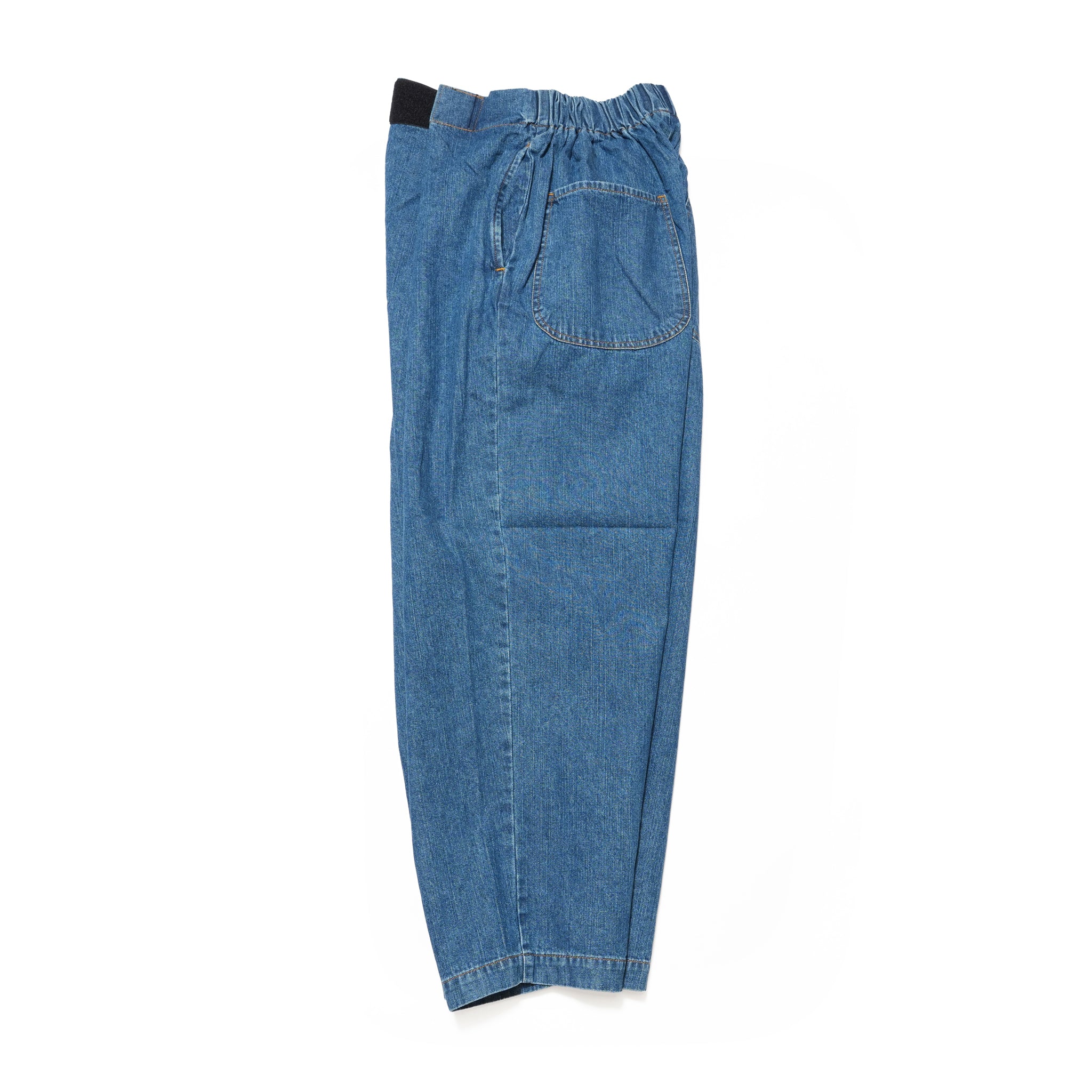 №11　NPID denim Beachslacks – Used wash Blue | RELAX FIT