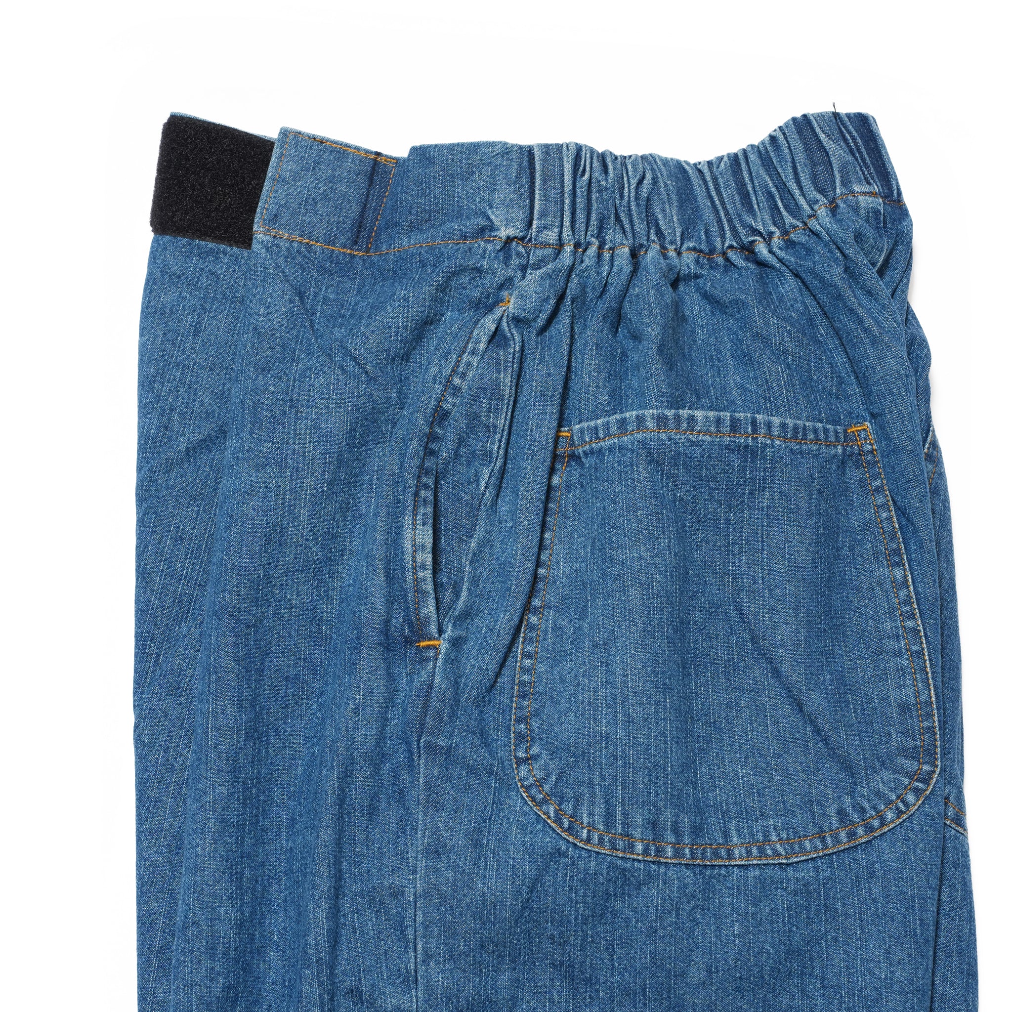№11　NPID denim Beachslacks – Used wash Blue | RELAX FIT