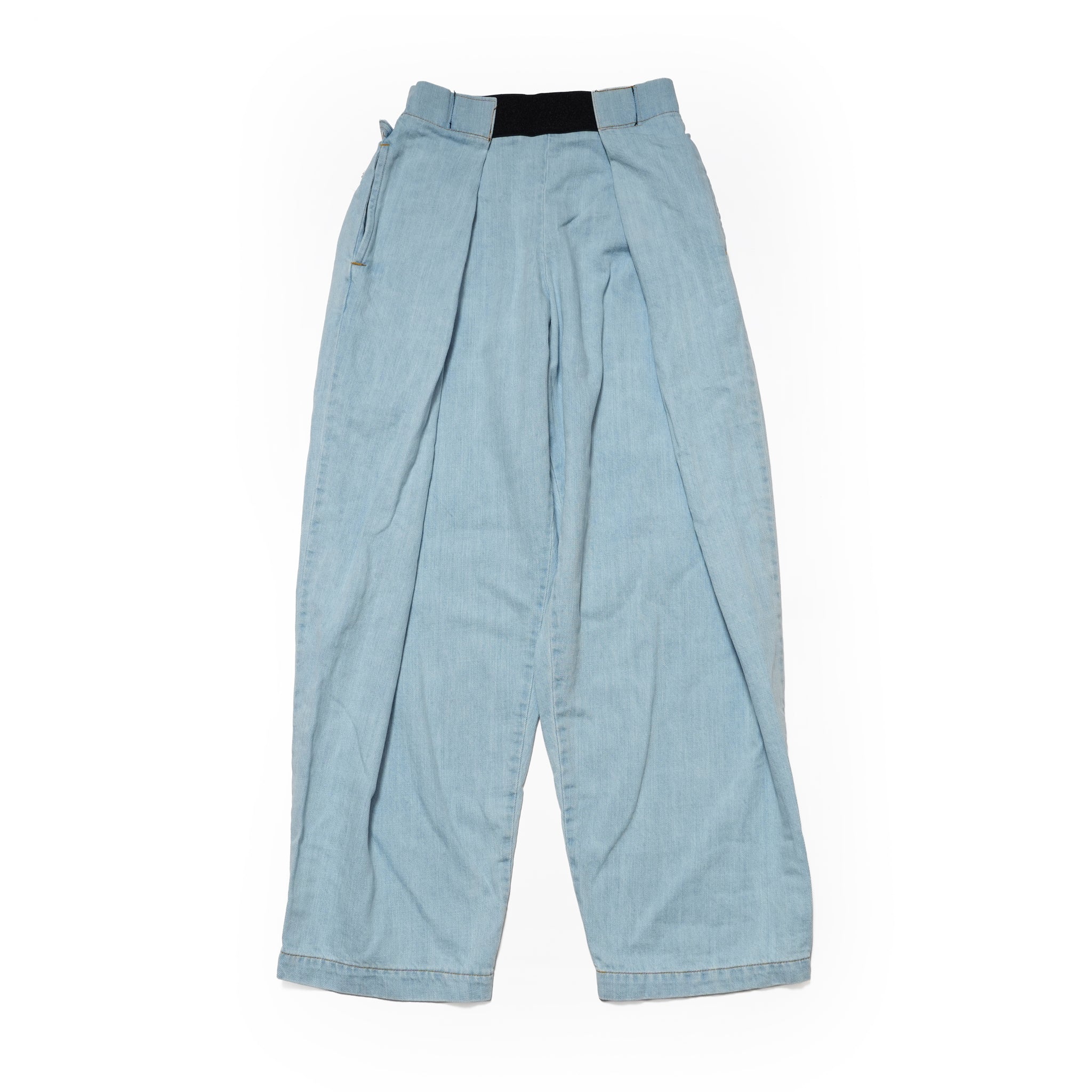 №11　NPID denim Beachslacks – Ice wash Blue | RELAX FIT
