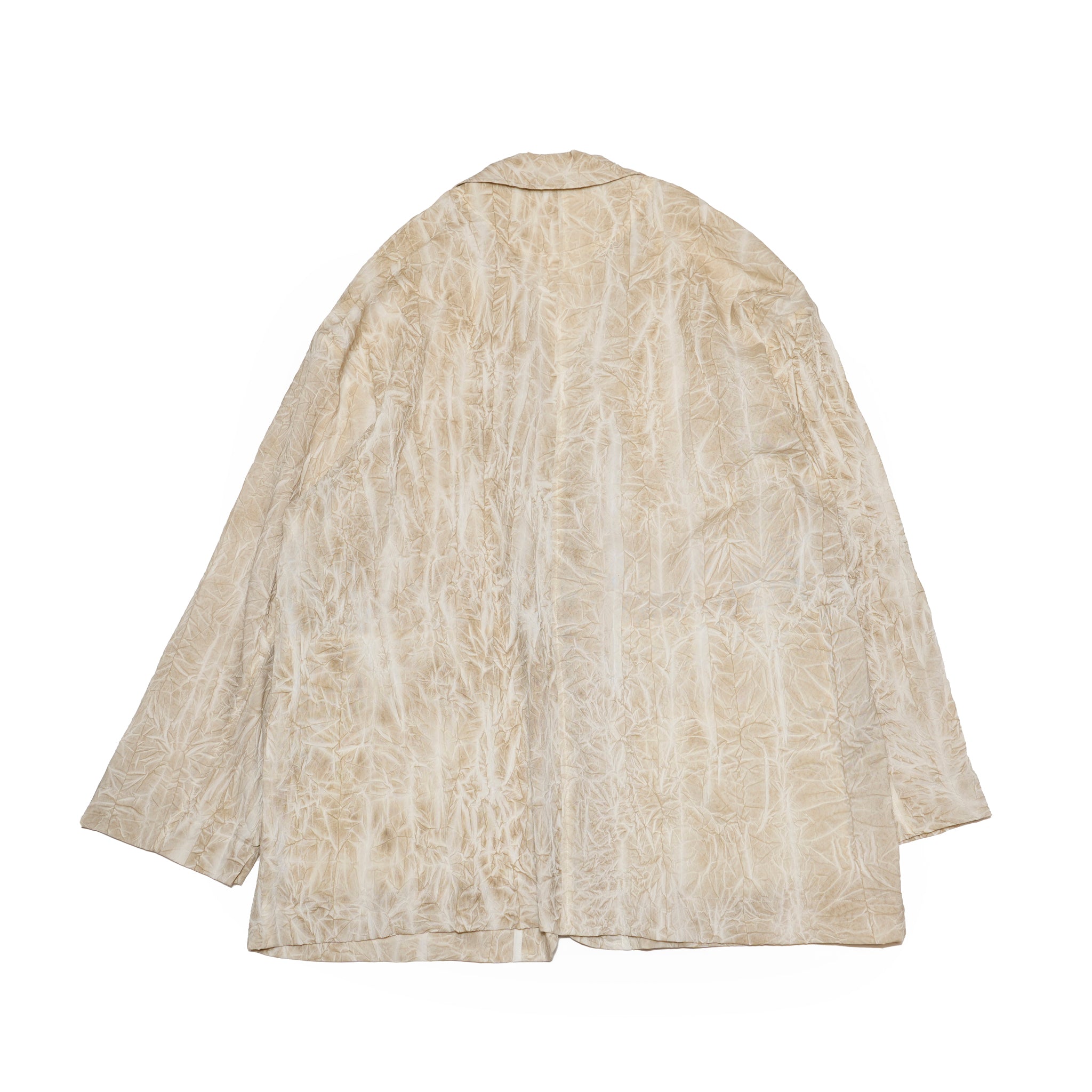 Unevenly Dyed Crushed Pleats Tailored Over Jacke | Color:Sand
Beige【APHLOTUS_アプロタス】 | 217613_161_sand
beige