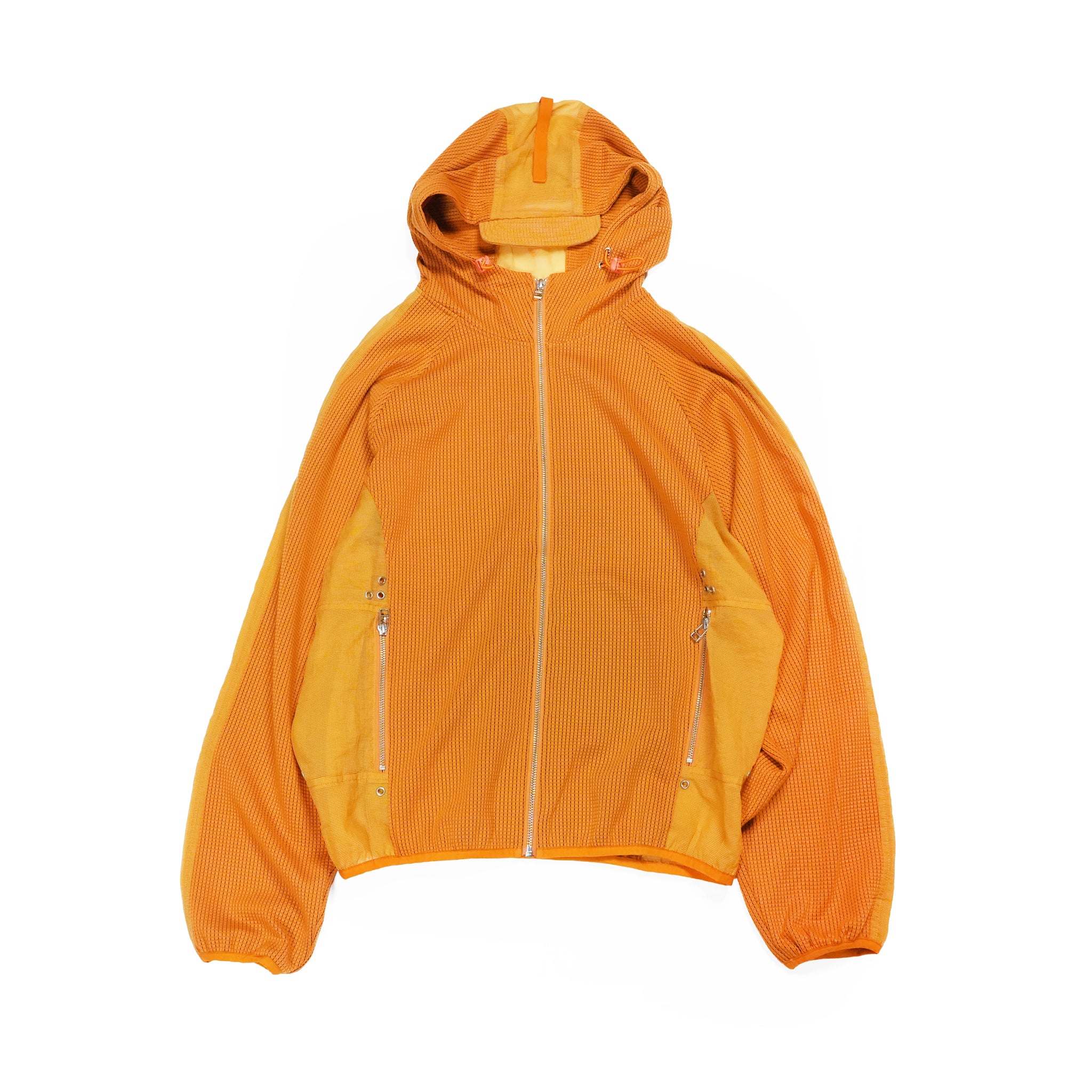 Waffle runner jacket | Color_Orange | No_PLA26SSJ07-2_Orange【PLATEAU STUDIO_プラトー スタジオ】