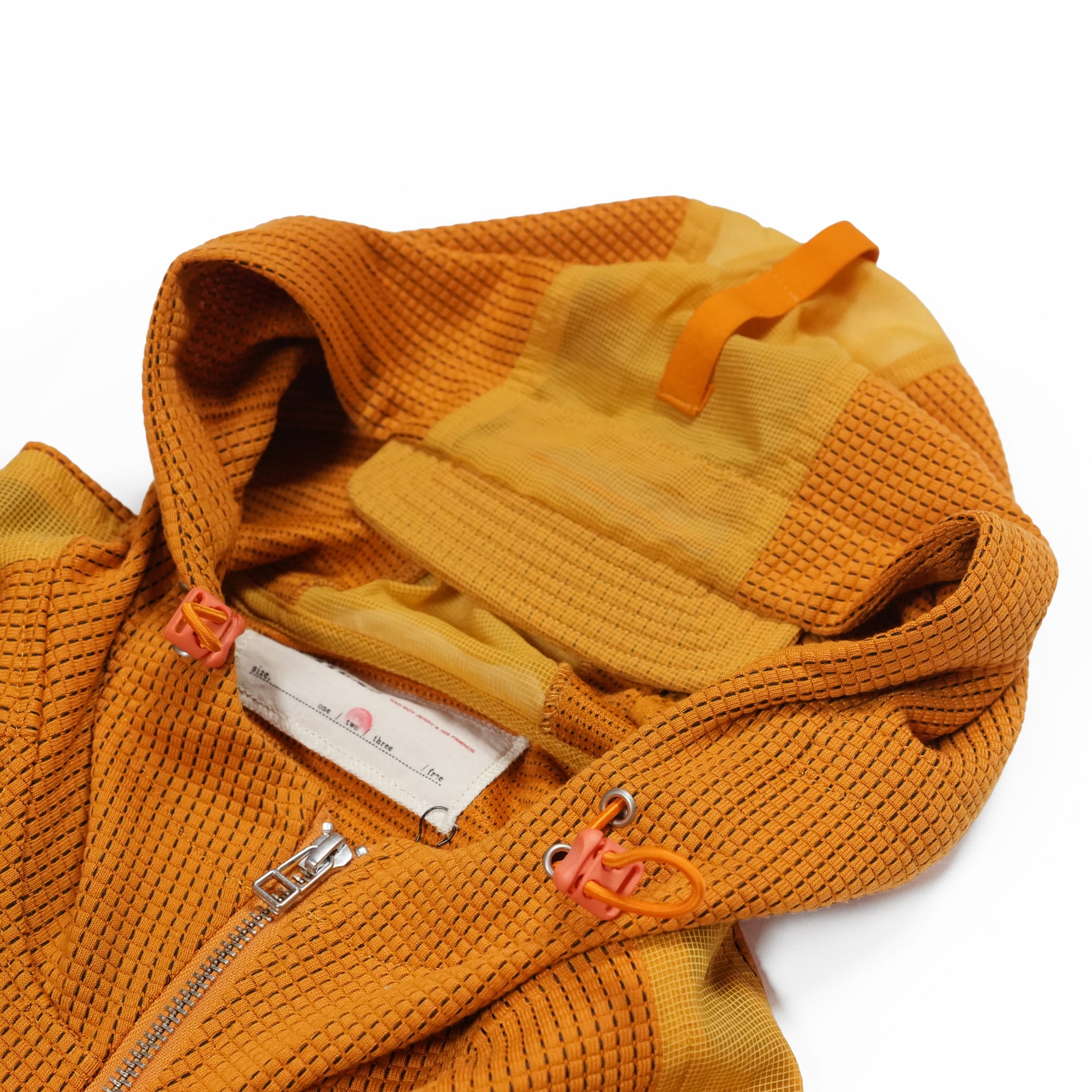 Waffle runner jacket | Color_Orange | No_PLA26SSJ07-2_Orange【PLATEAU STUDIO_プラトー スタジオ】