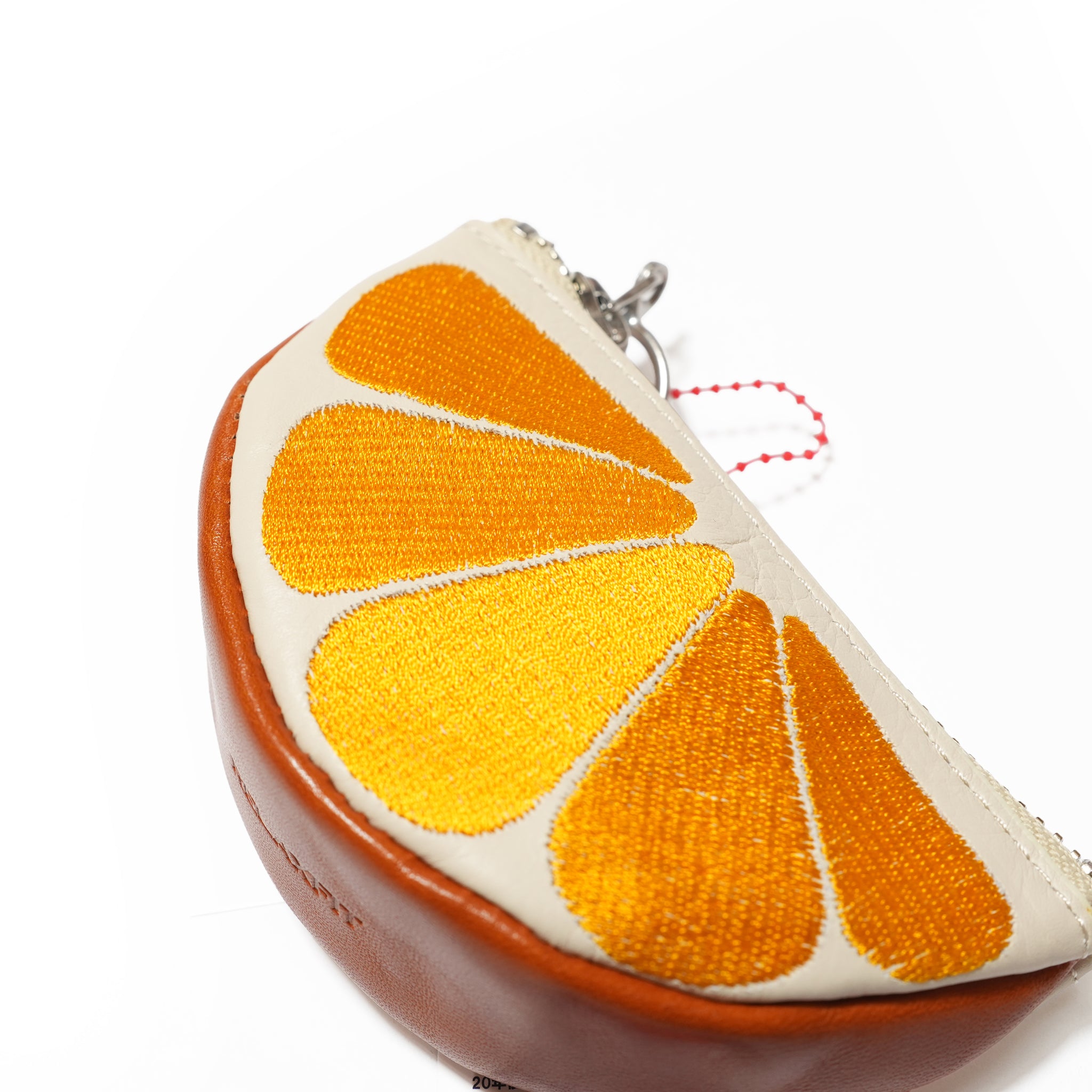 №93  [Valencia orange] ジップポーチ型KeyHolder  | RELAX FIT