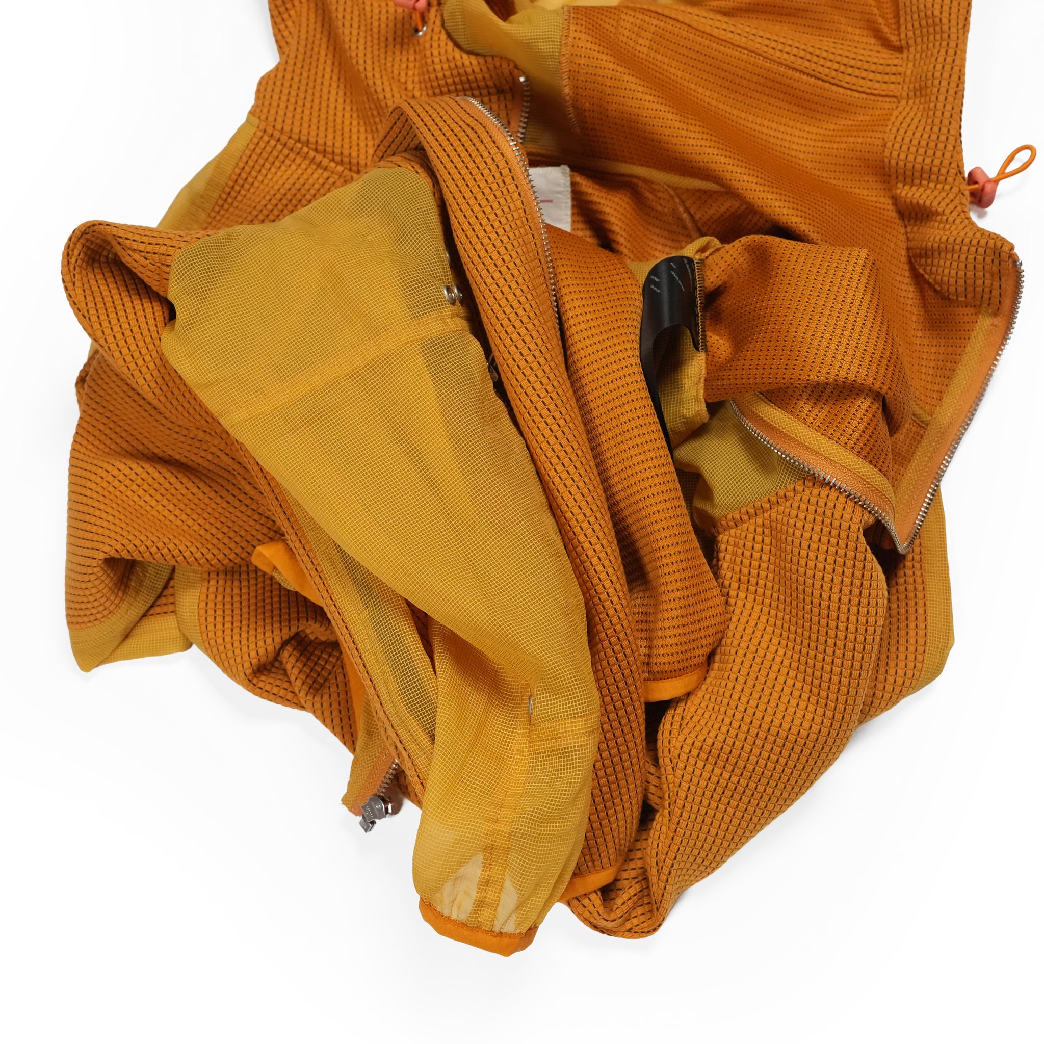 Waffle runner jacket | Color_Orange | No_PLA26SSJ07-2_Orange【PLATEAU STUDIO_プラトー スタジオ】