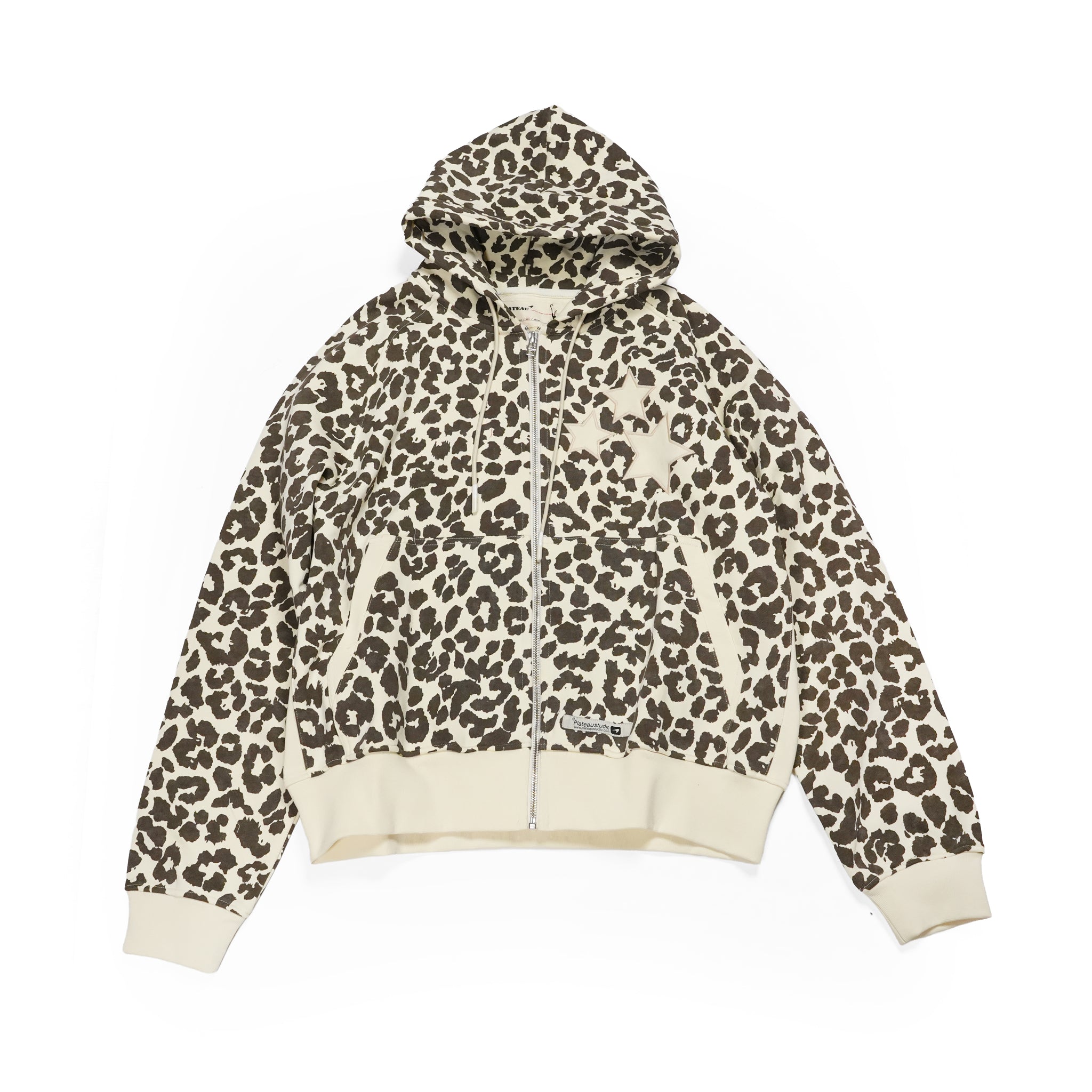 Star zip-up | Color_Leopard | No_PLA26SST12-2_Leopard【PLATEAU STUDIO_プラトー スタジオ】