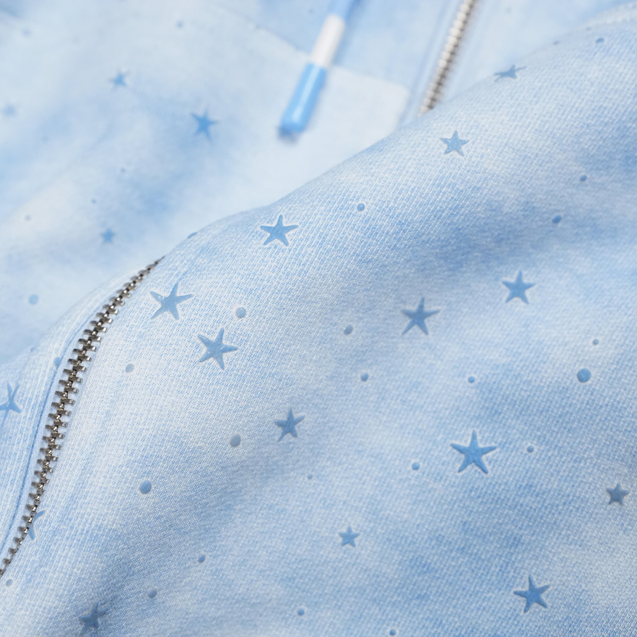 Star zip-up – Sky Blue | PLATEAU STUDIO