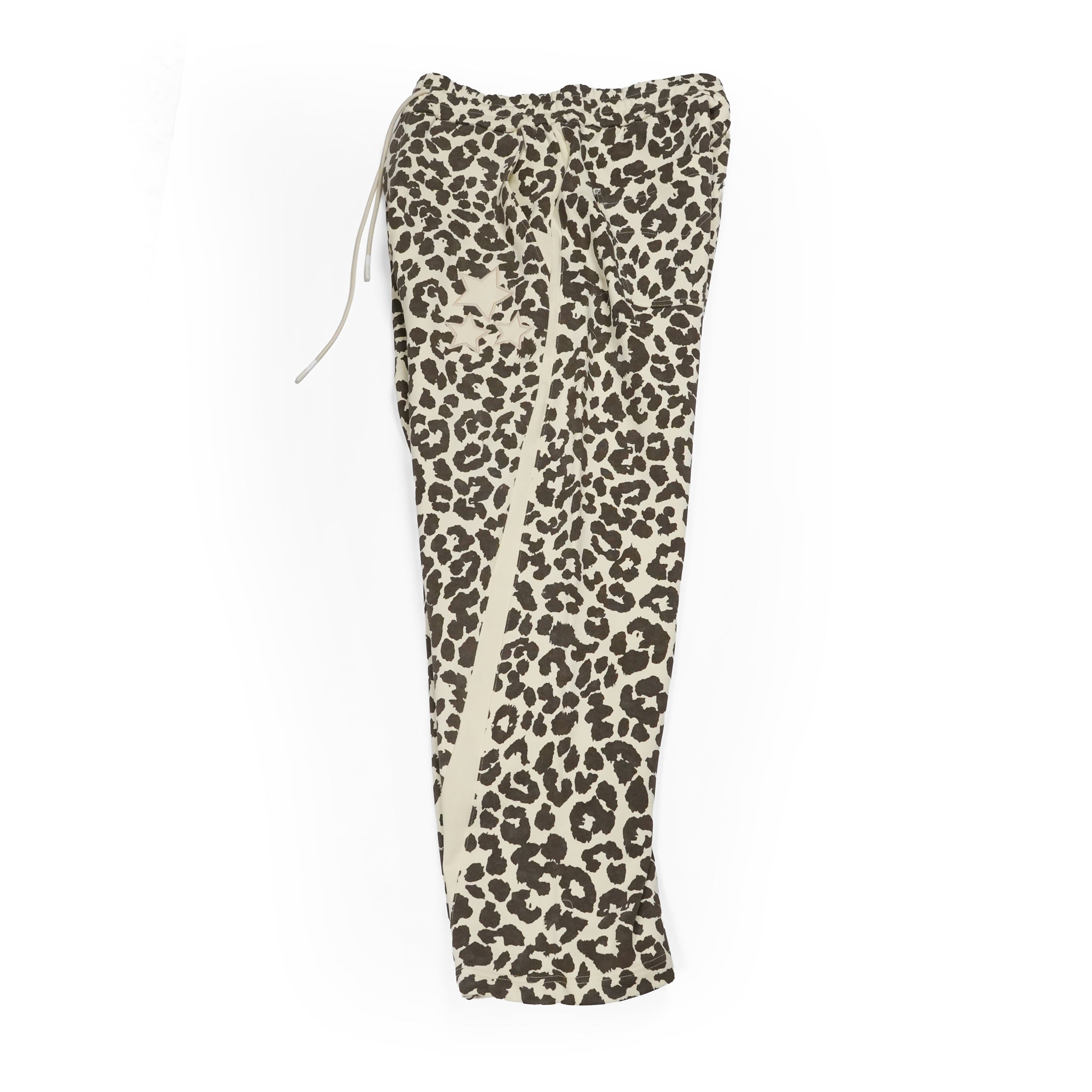 Star sweat pants – Leopard | PLATEAU STUDIO
