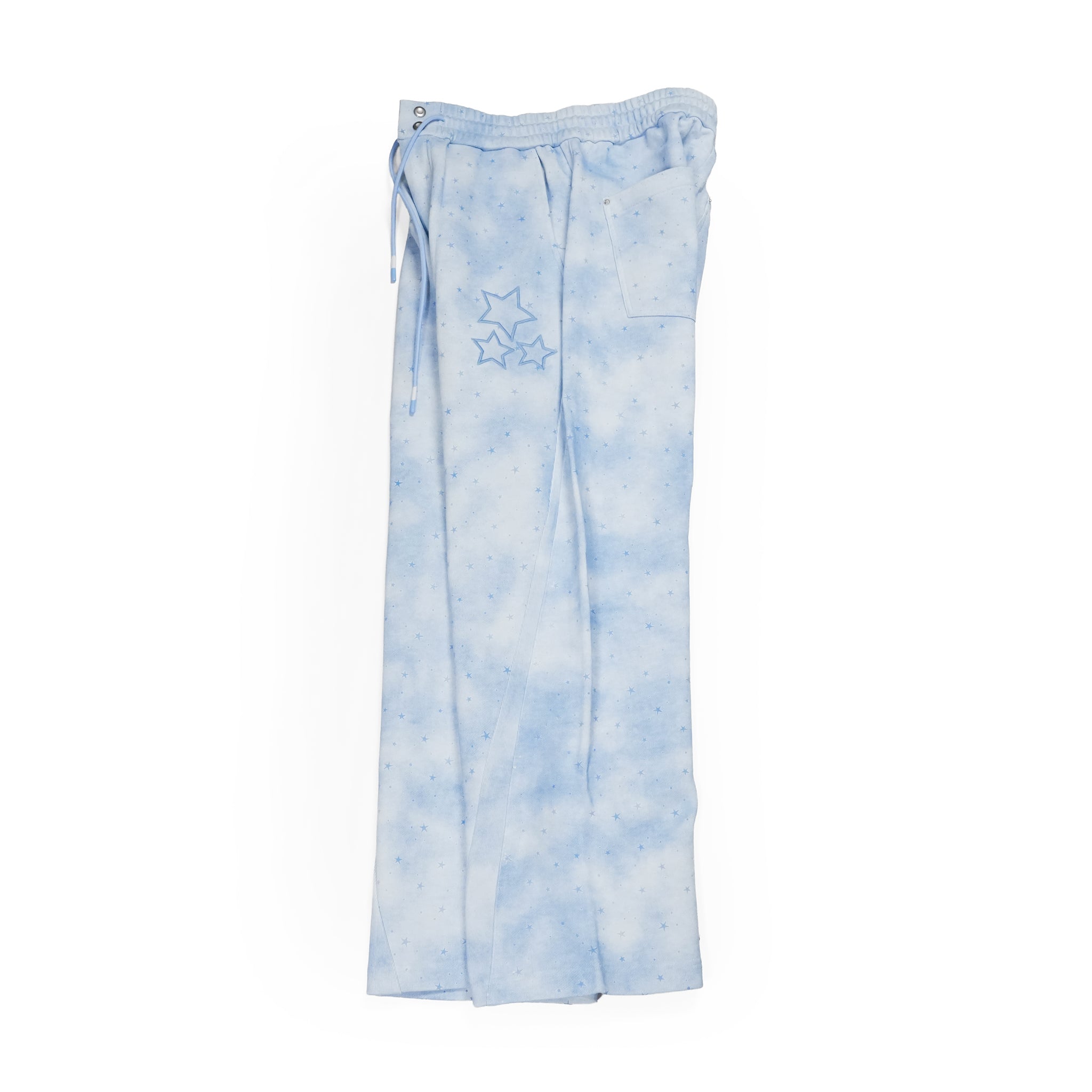 Star sweat pants – Sky Blue | PLATEAU STUDIO