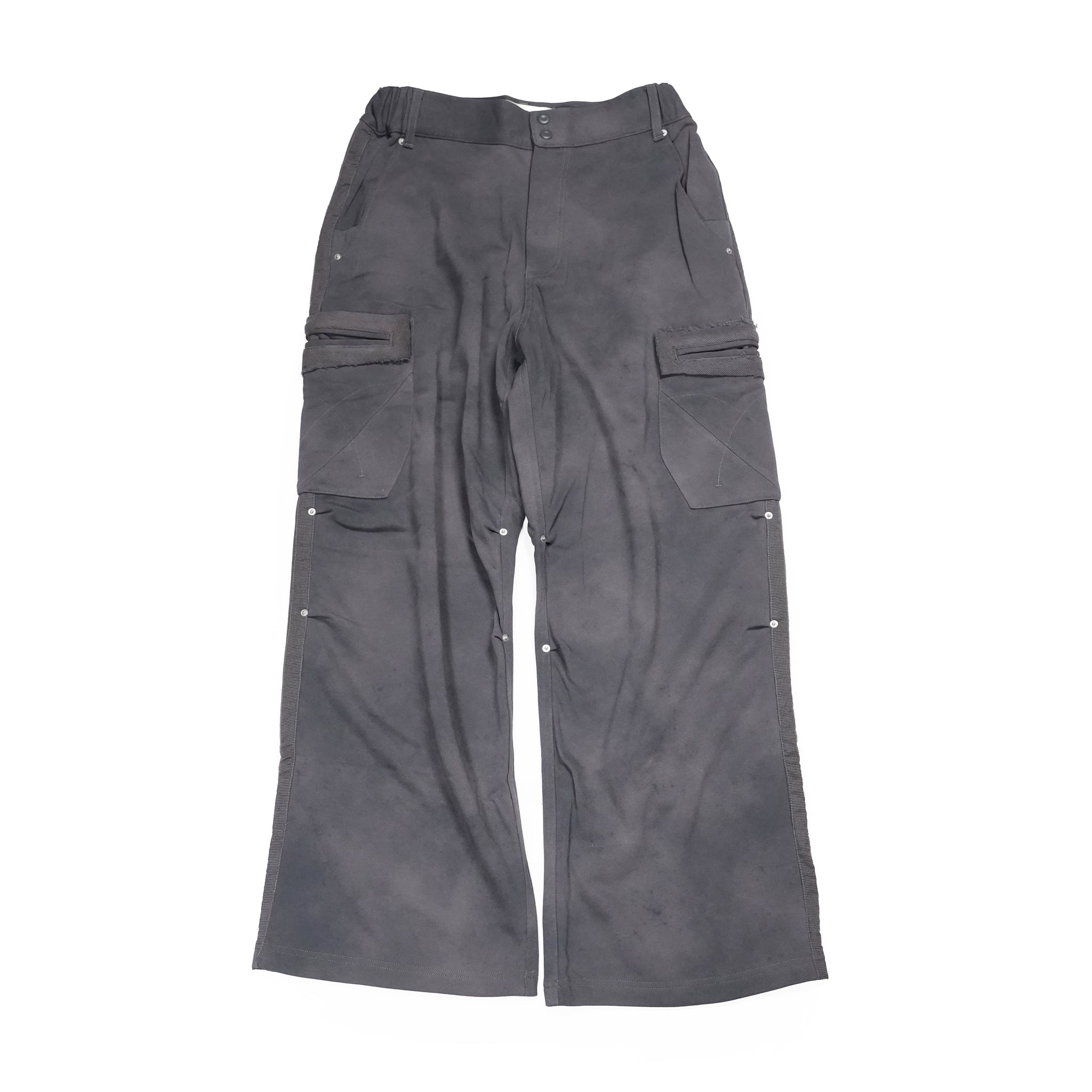 Grunge sweat cargo | Color_Black | No_PLA26SSP03-3_Black【PLATEAU STUDIO_プラトー スタジオ】