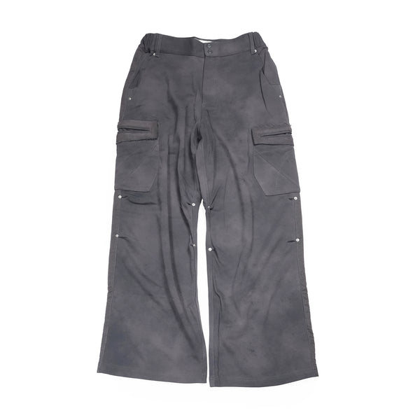 Grunge sweat cargo – Black | PLATEAU STUDIO