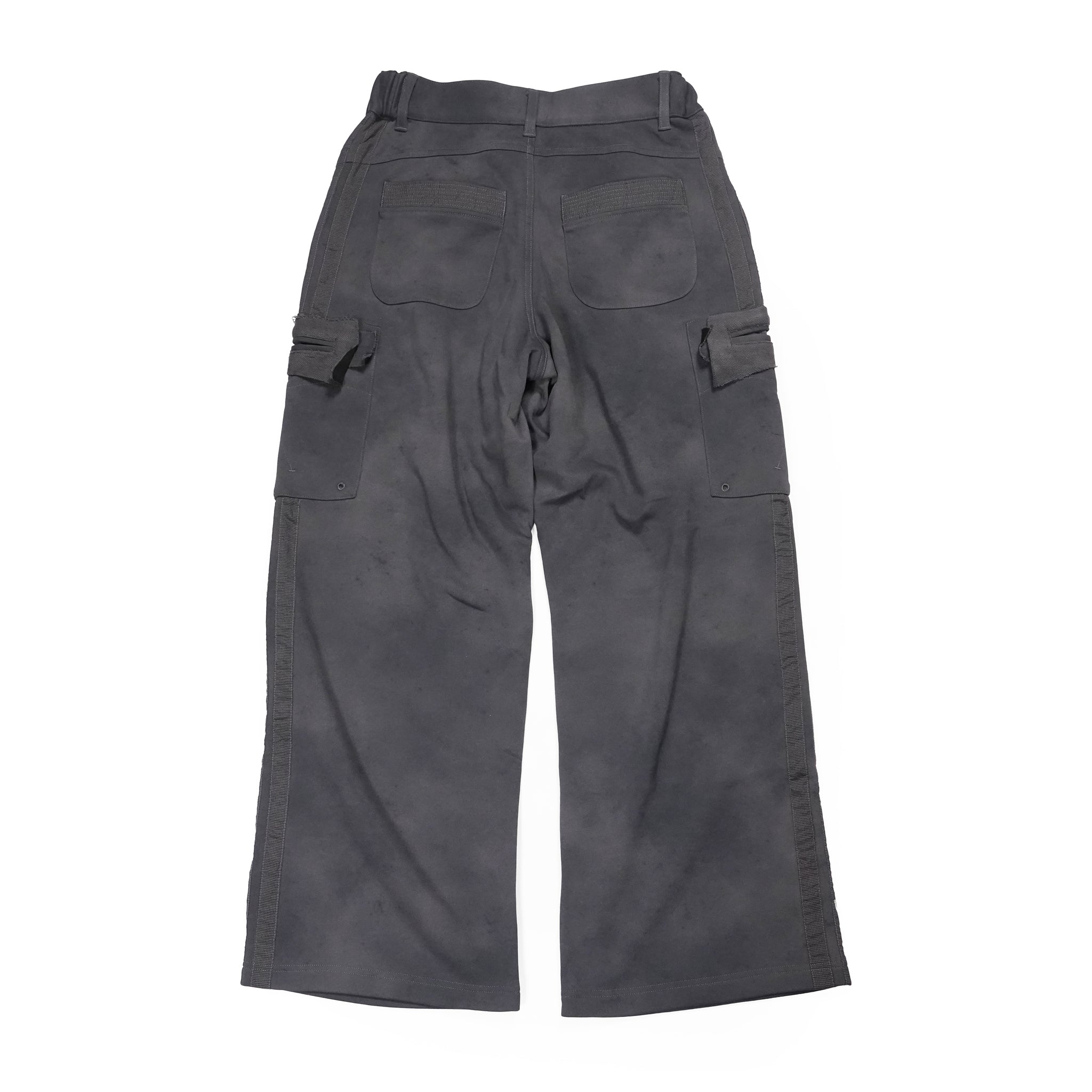 Grunge sweat cargo – Black | PLATEAU STUDIO