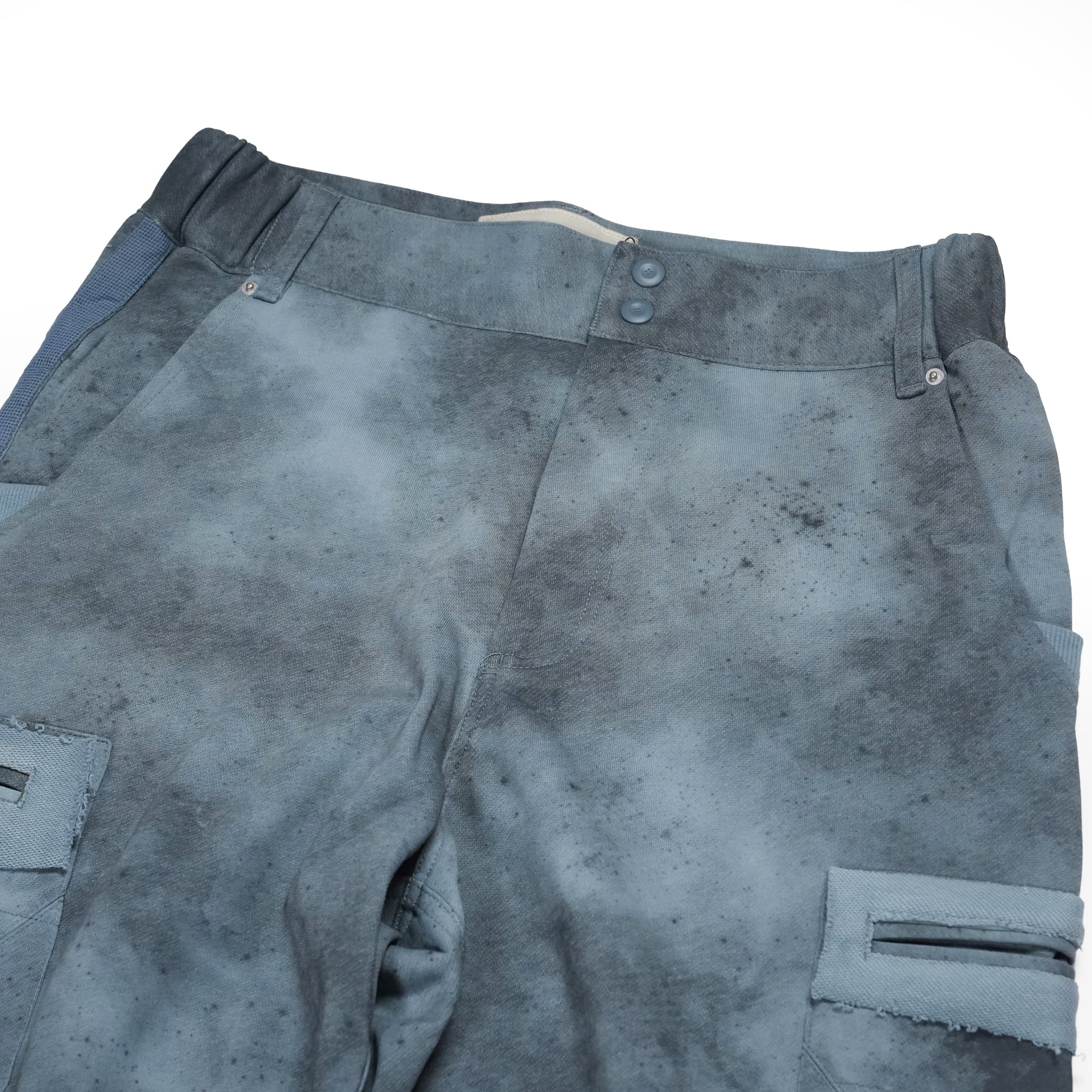 Grunge sweat cargo – Blue | PLATEAU STUDIO