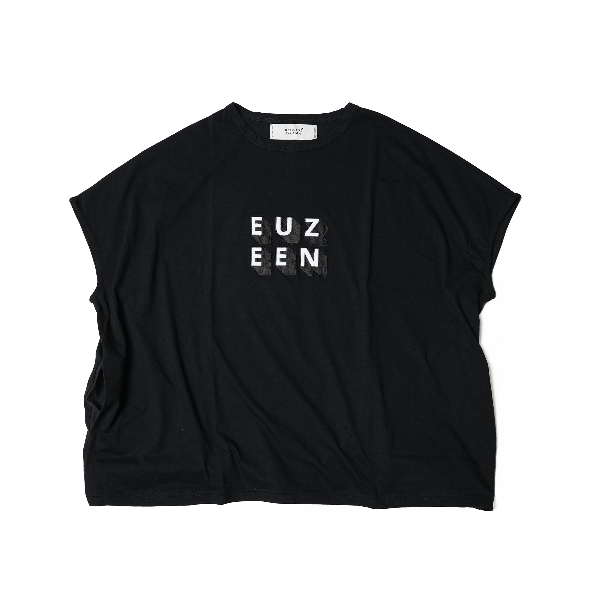 No:bsd23AW-34Cb | Name:Winter Chillout Tee/EUZEEN | Color:Black【BEDSIDEDRAMA_ベッドサイドドラマ】