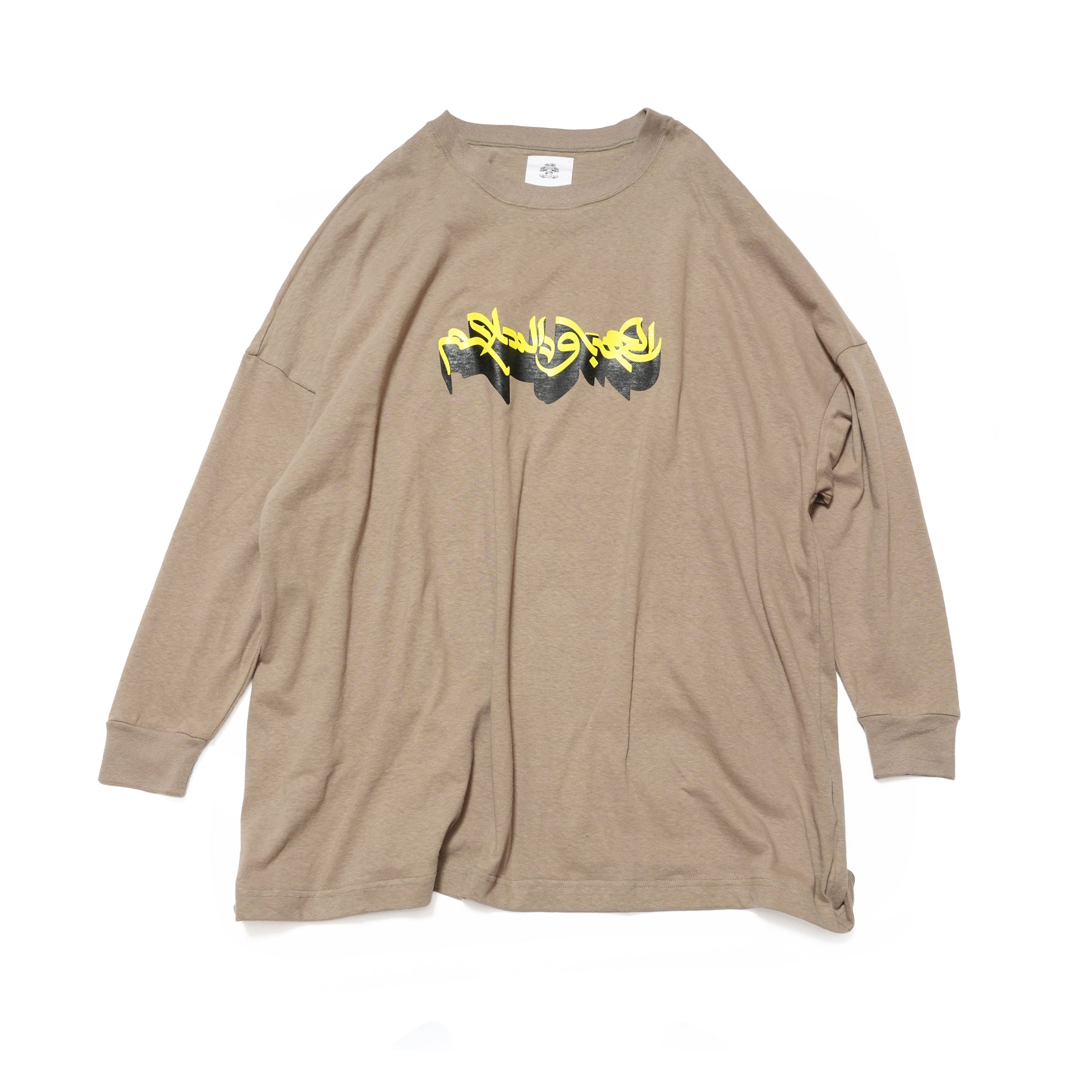ARABIC L&P L/S Tee – Khaki | STOF