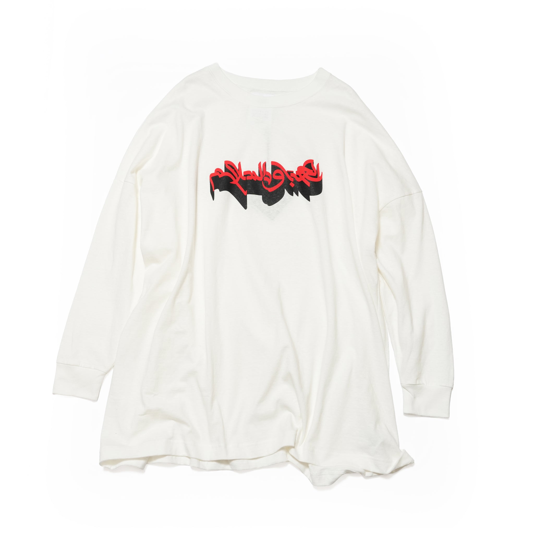 ARABIC L&P L/S Tee – White | STOF