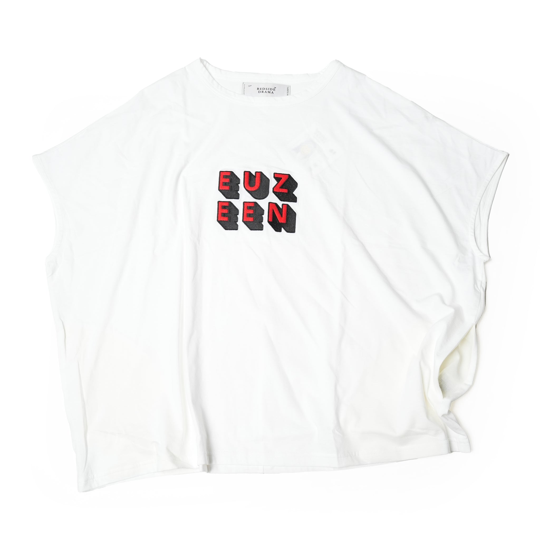No:bsd23AW-34Ca | Name:Winter Chillout Tee/EUZEEN | Color:White【BEDSIDEDRAMA_ベッドサイドドラマ】