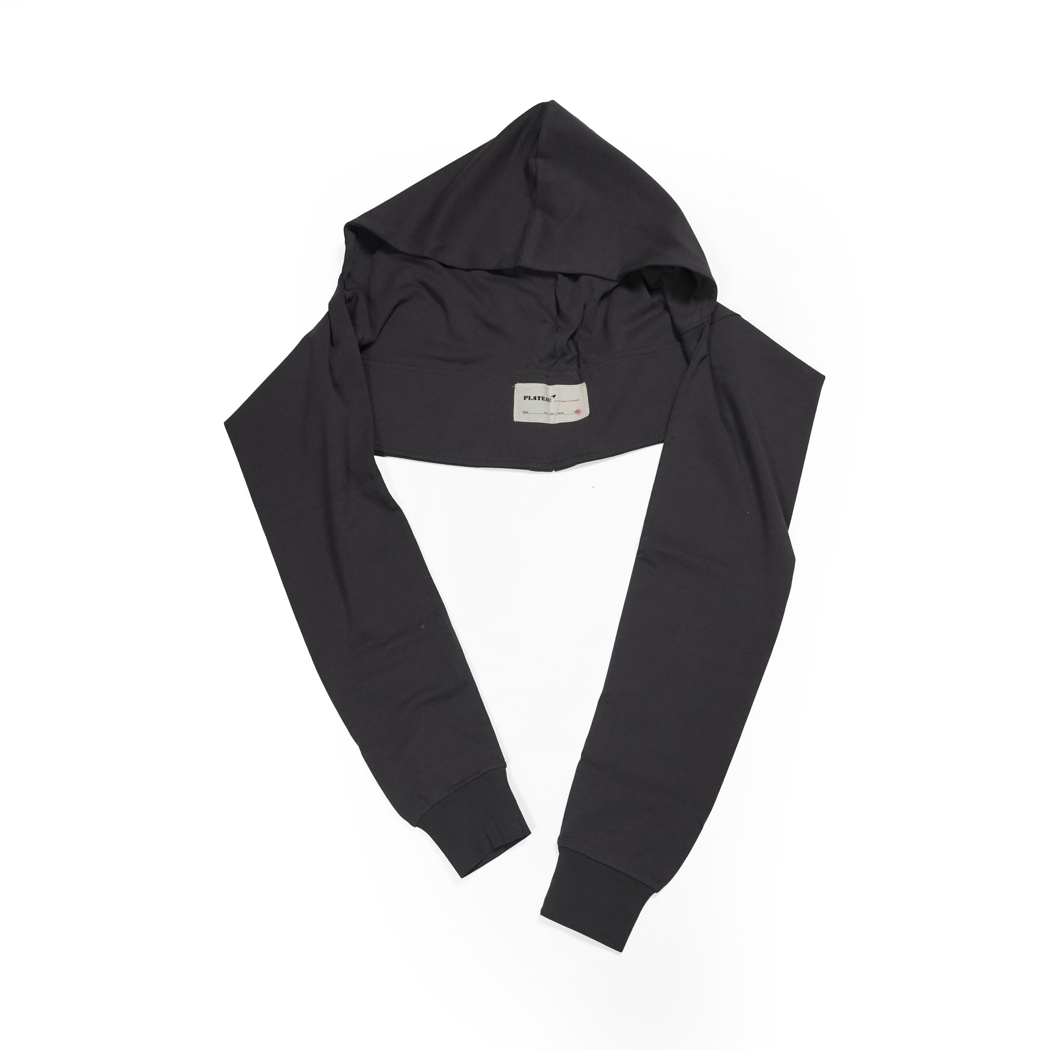 Hood scarf | Color_Dark Grey | No_PLA26SSAC05-2_Dark Grey【PLATEAU STUDIO_プラトー スタジオ】