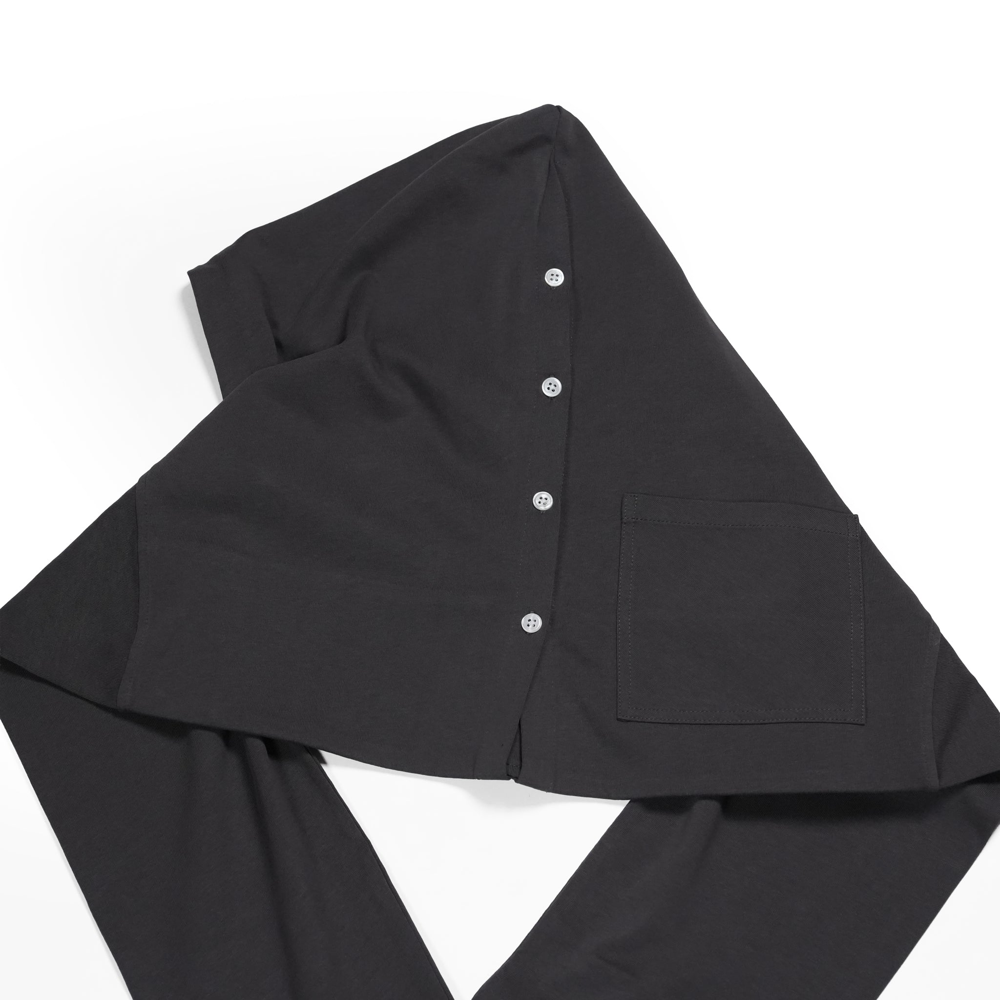 Hood scarf – Dark Grey | PLATEAU STUDIO