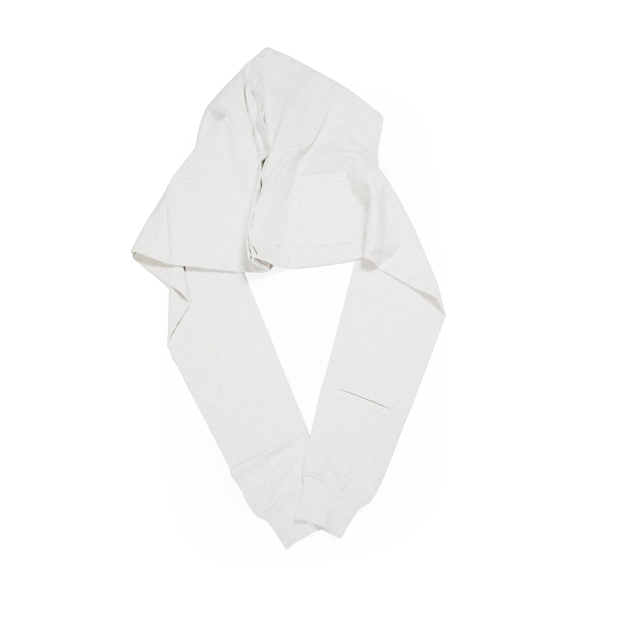 Hood scarf – Light Grey | PLA26SSAC05-1_Light Grey | PLATEAU STUDIO