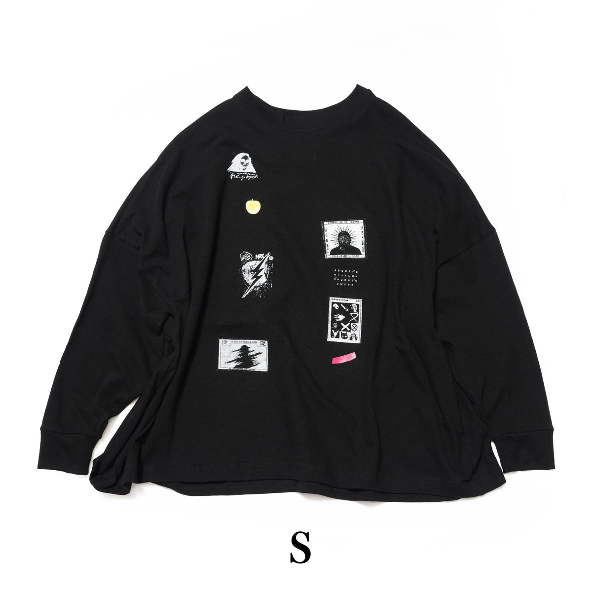 PATCH L&P L/S Tee – Black | STOF