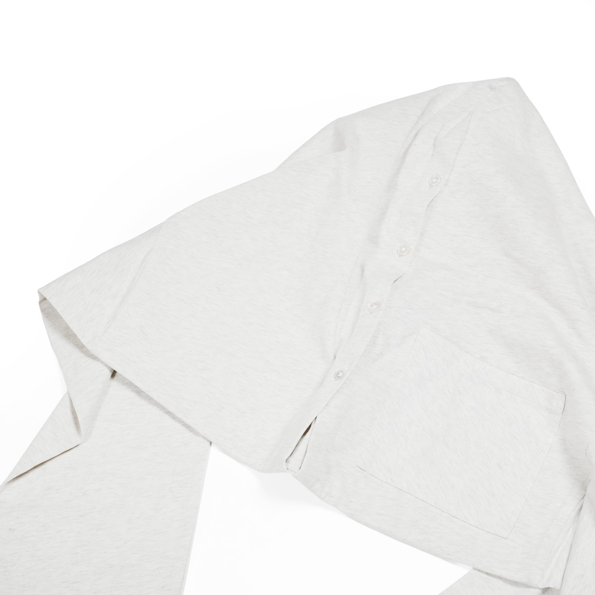 Hood scarf – Light Grey | PLA26SSAC05-1_Light Grey | PLATEAU STUDIO