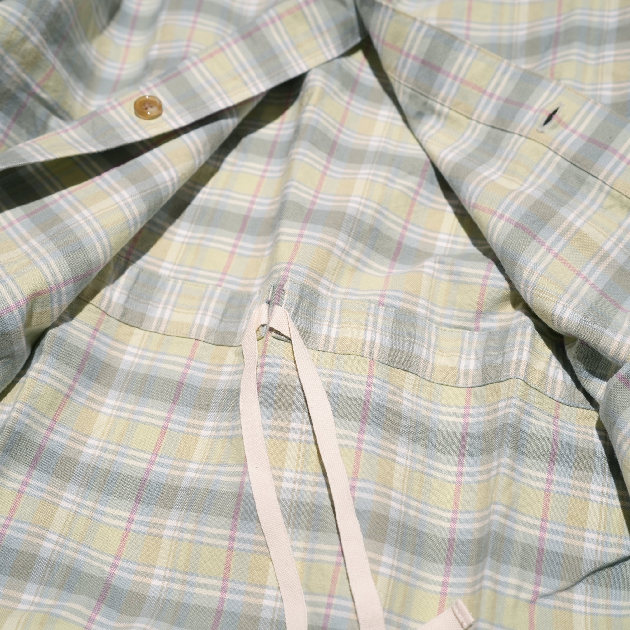 Name: E-Z GOING SHIRTS | Color:Pistachio Plaid | Size:Regular/Tall 【CITYLIGHTS PRODUCTS_シティライツプロダクツ】