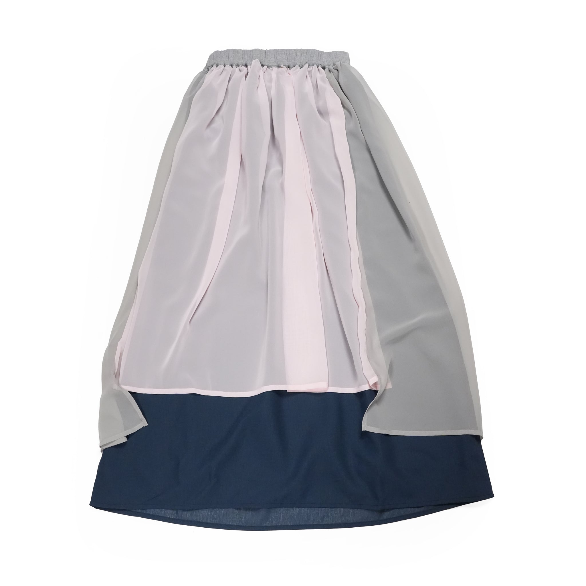 Mirage Layer Skirt | Color_Grey | No_BSD26SS-09_Grey【BEDSIDEDRAMA_ベッドサイドドラマ】