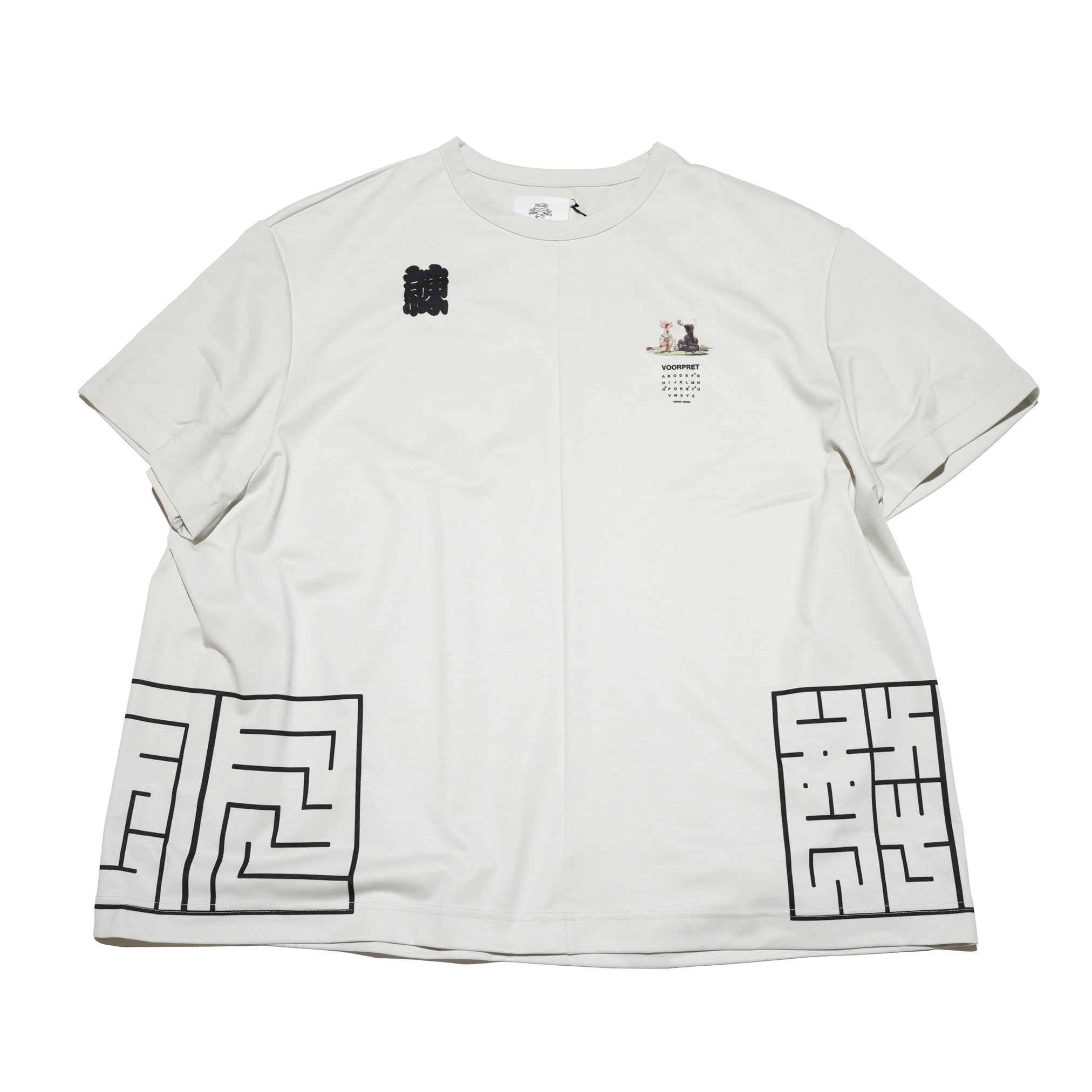 No:SF24SS-15A | Name:Happi Tee | Color:Ivory【STOF_ストフ】
