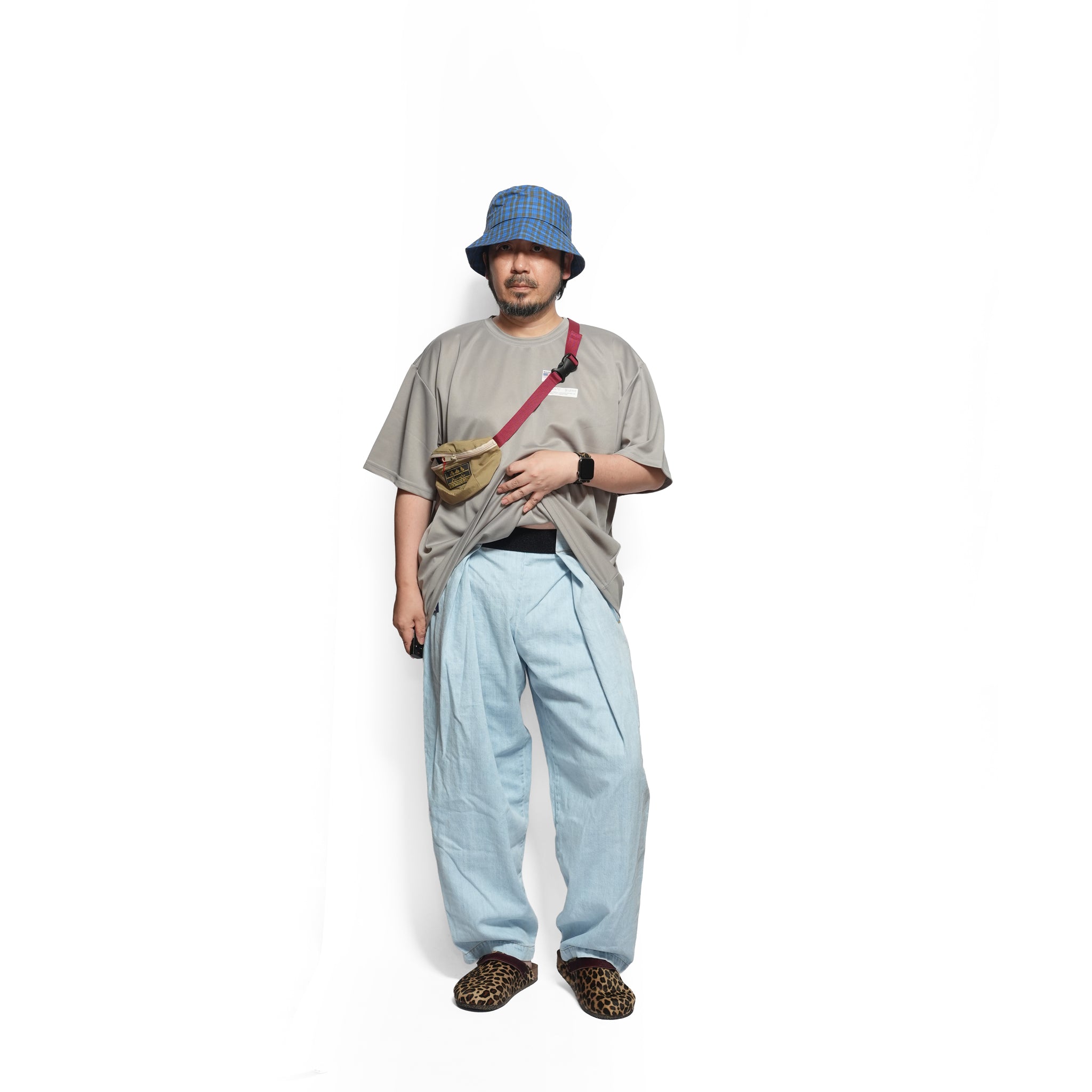 №11　NPID denim Beachslacks – Ice wash Blue | RELAX FIT