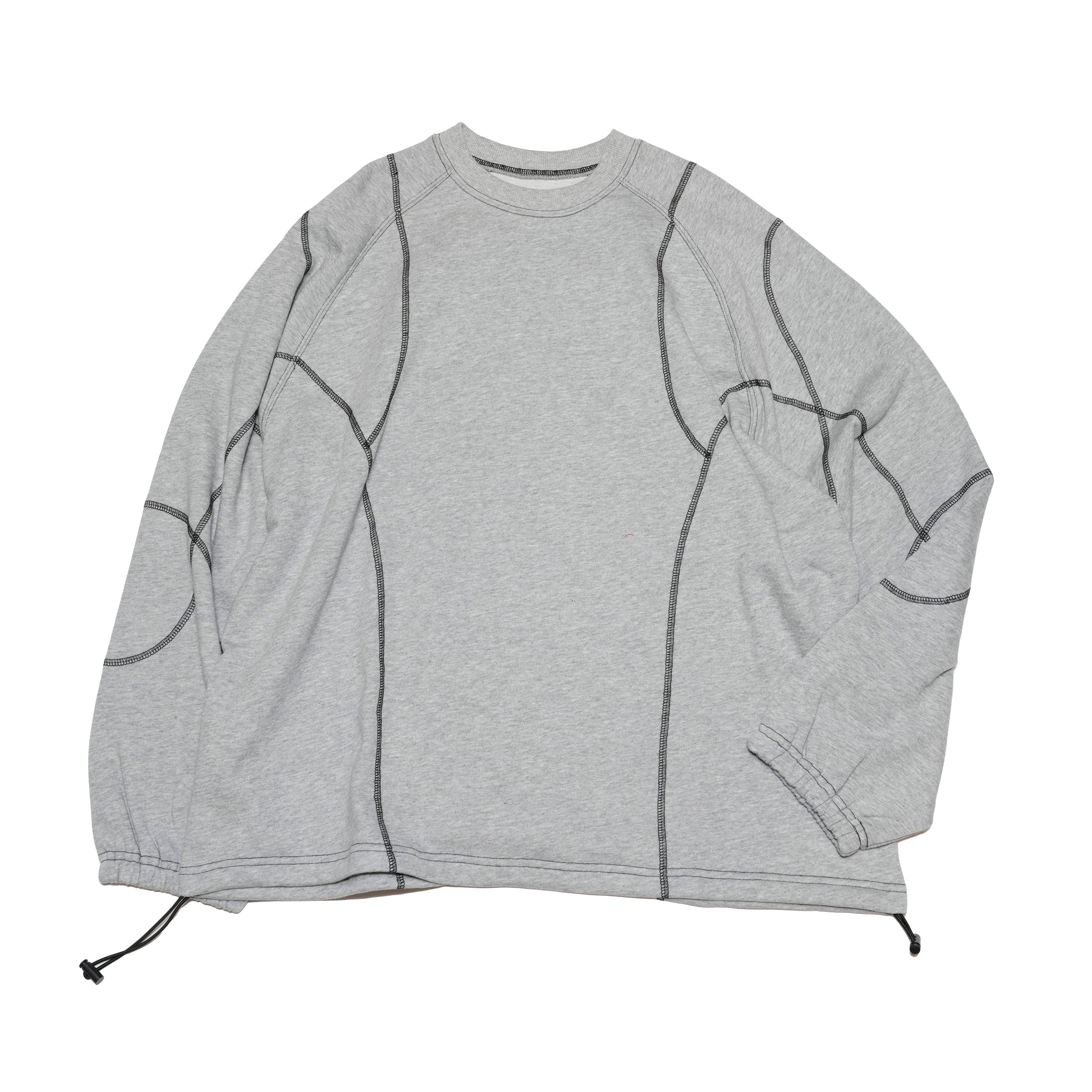 Bicolor Symmetry Game Stitch Design Sweatshirt | Color:Ash
Gray【APHLOTUS_アプロタス】 | 217617_111_ash
gray