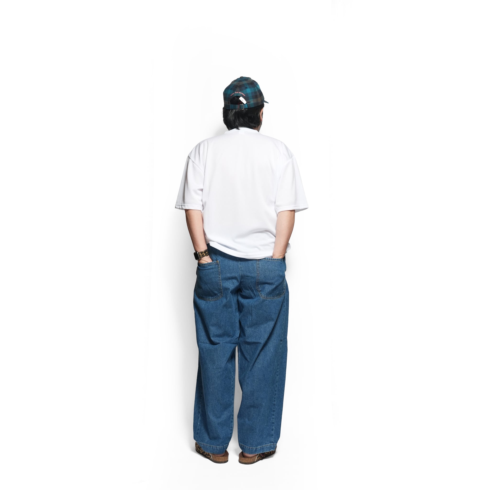 №11　NPID denim Beachslacks – Used wash Blue | RELAX FIT