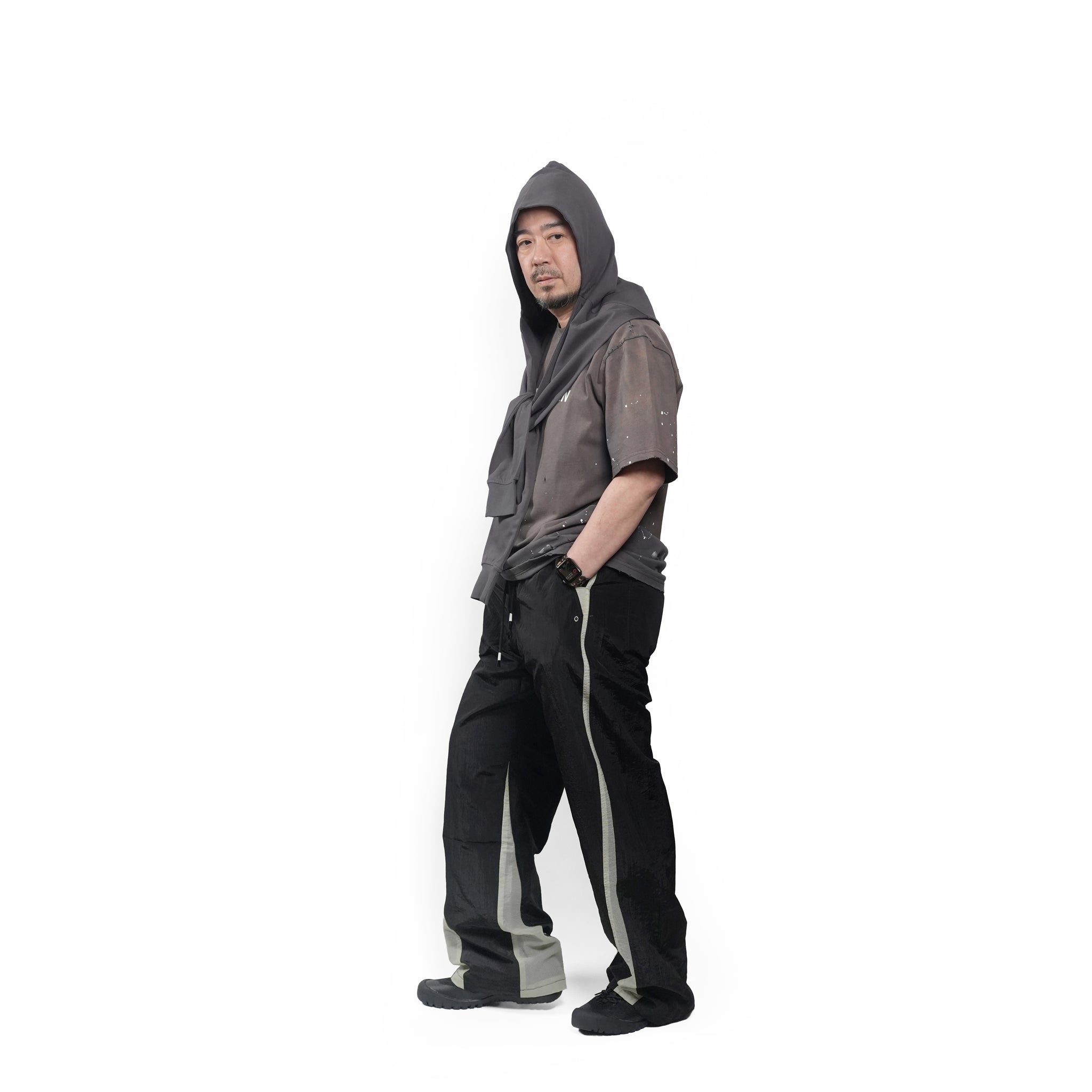 Hood scarf – Dark Grey | PLATEAU STUDIO