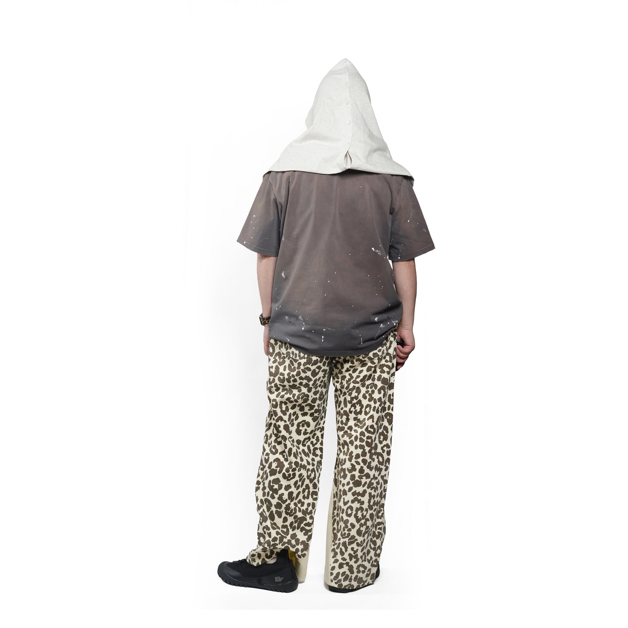 Hood scarf – Light Grey | PLA26SSAC05-1_Light Grey | PLATEAU STUDIO