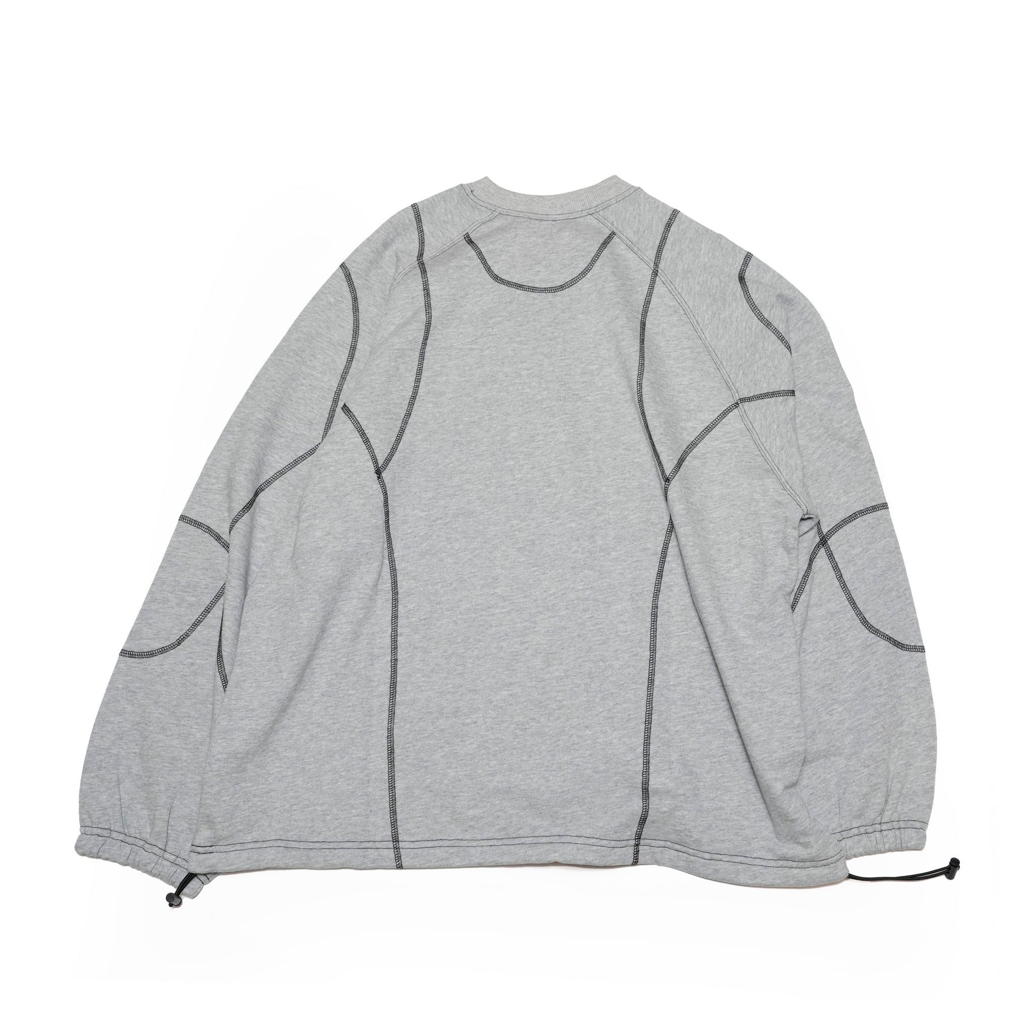 Bicolor Symmetry Game Stitch Design Sweatshirt | Color:Ash
Gray【APHLOTUS_アプロタス】 | 217617_111_ash
gray