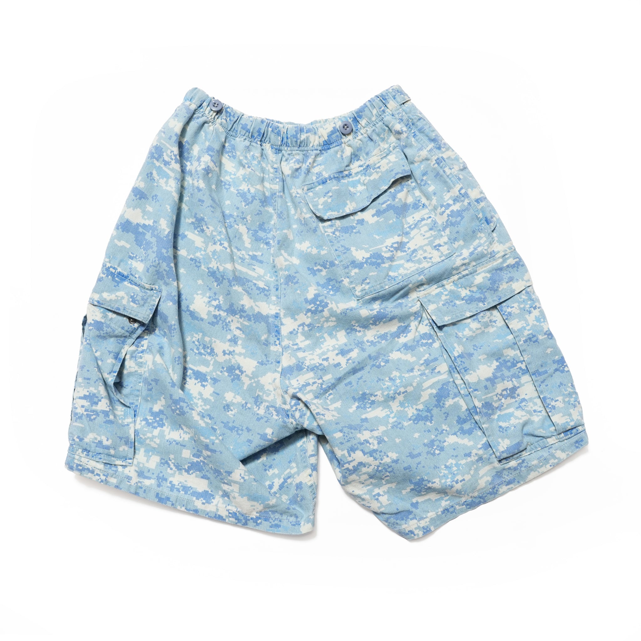 EASY Shorts indigo Degital Camo / Randy-short indigo Degicamo | IMPRESTORE
