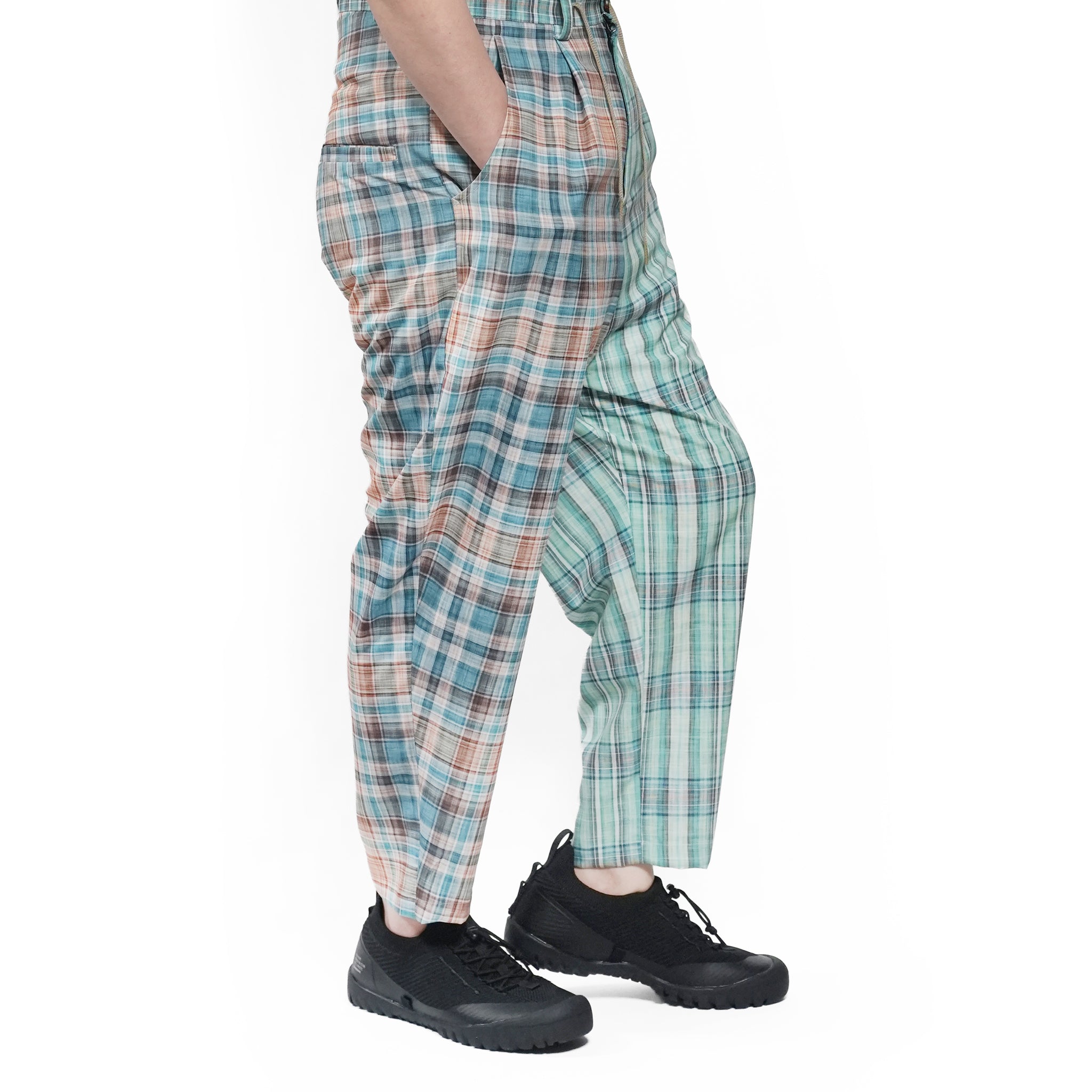 PEDESTRIAN WIDE PANTS– Green | STOF