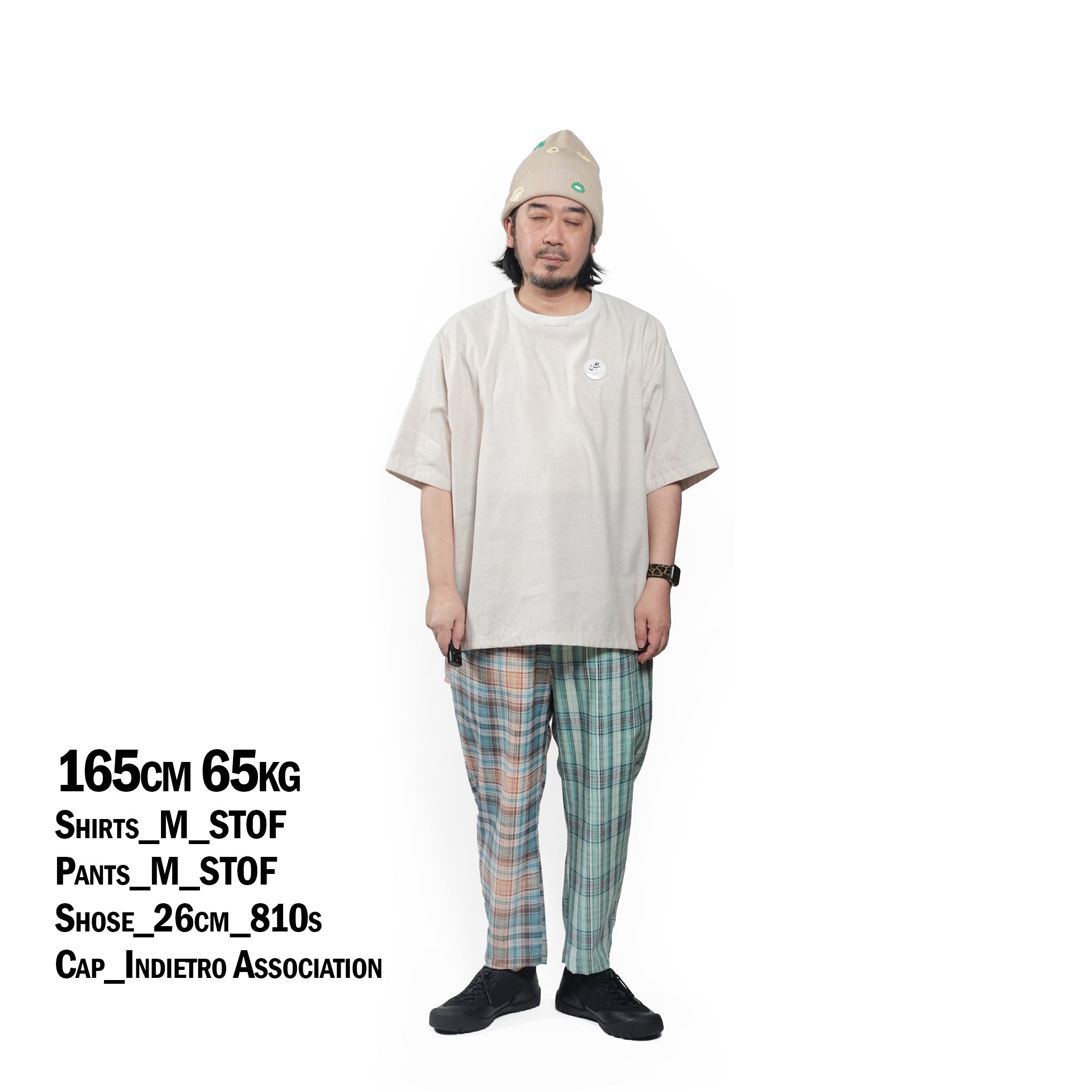 PEDESTRIAN SHIRT TEE– Natural | STOF