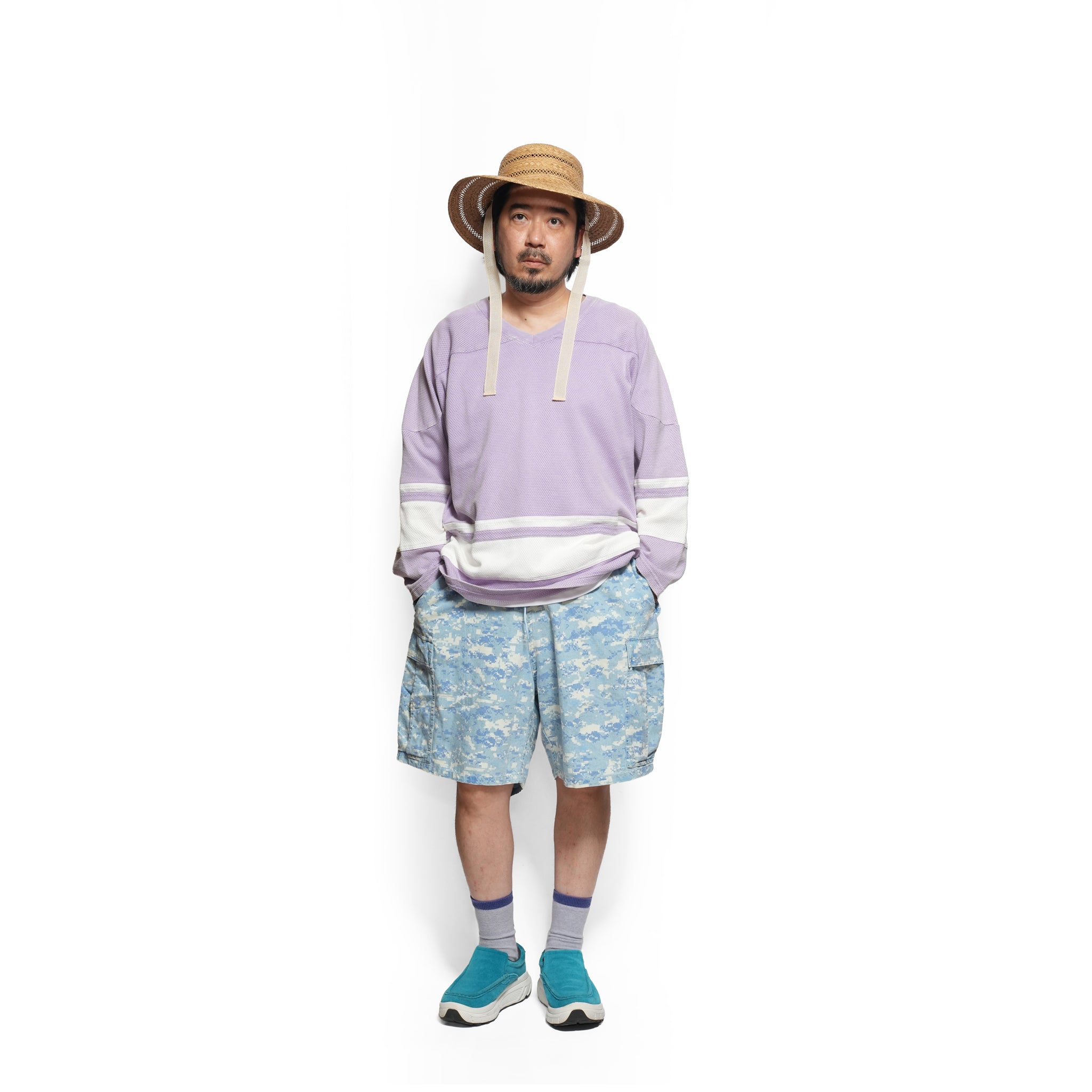 EASY Shorts indigo Degital Camo / Randy-short indigo Degicamo | IMPRESTORE